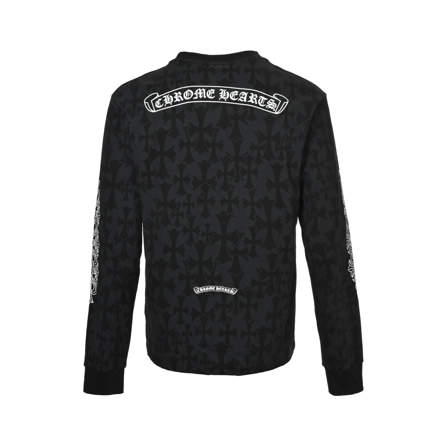 Chrome Hearts/克罗心 25Fw 暗纹满印长袖T恤