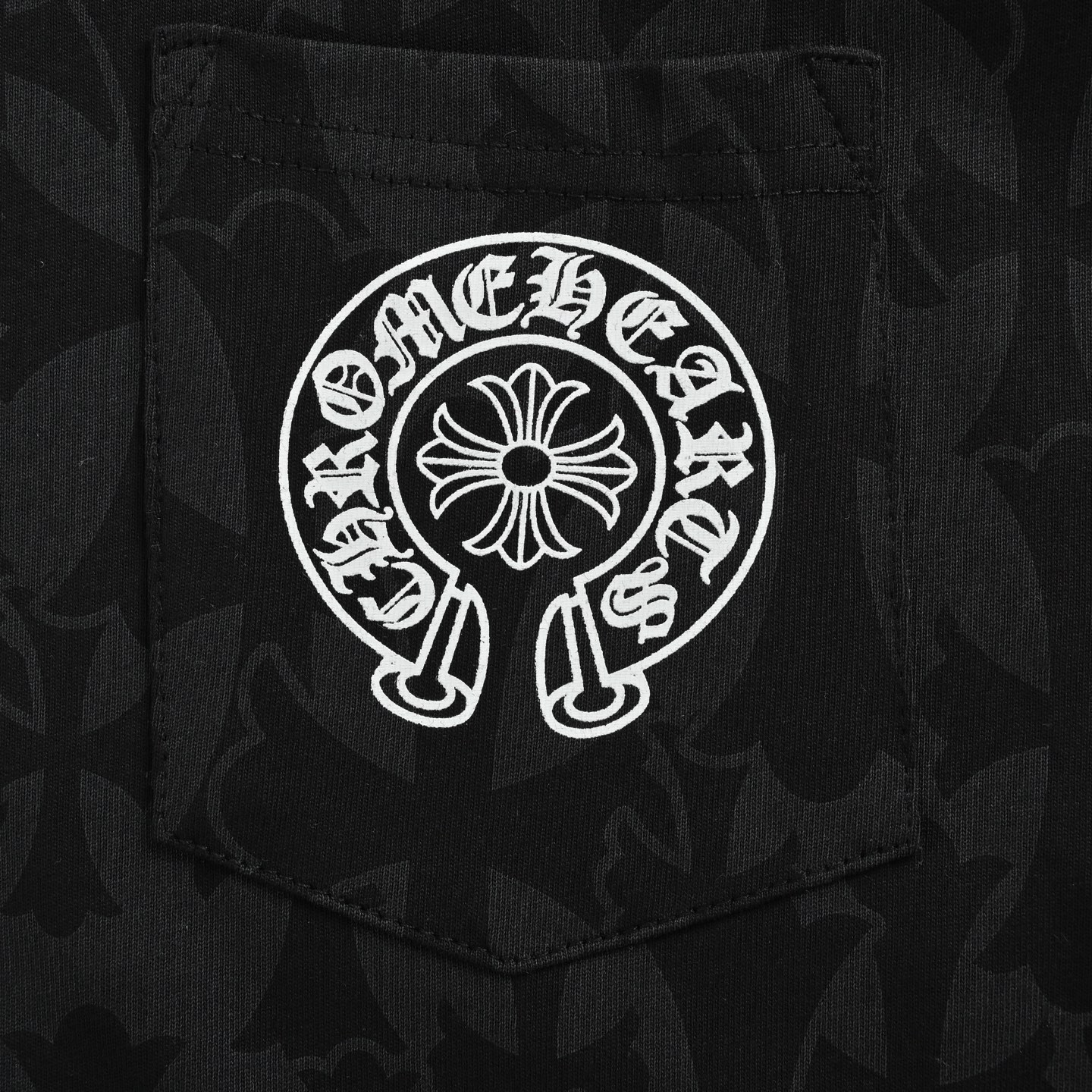 Chrome Hearts/克罗心 25Fw 暗纹满印长袖T恤
