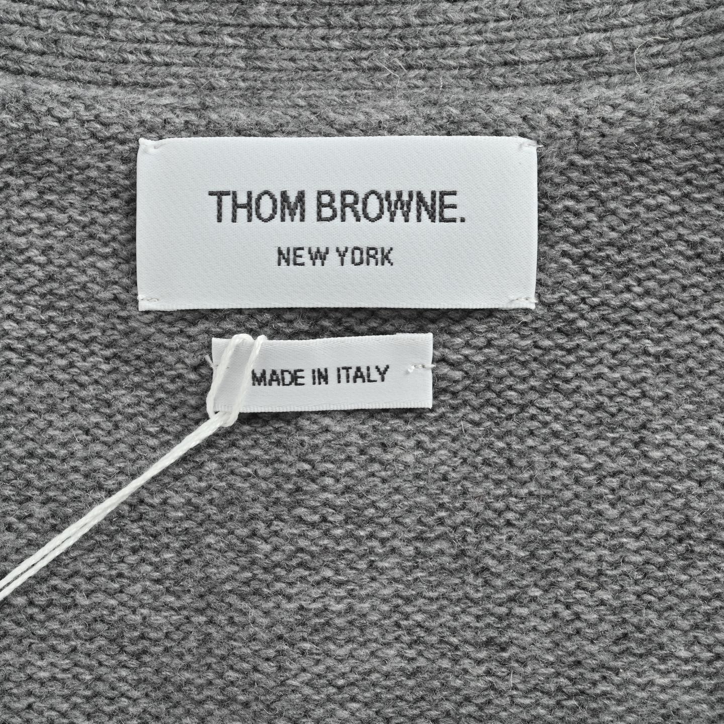 Thom Browne/汤姆布朗 25Fw 大鹅羊毛针织开衫
