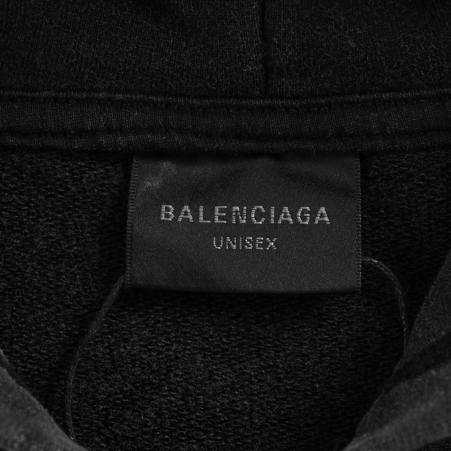 Balenciaga/巴黎世家 25Fw字母金银粉连帽外套