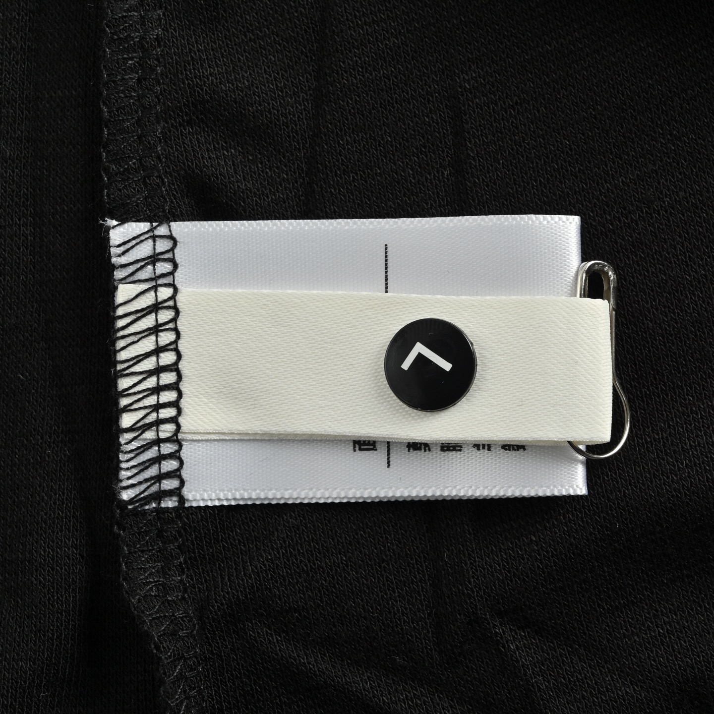 Thom Browne/汤姆布朗 TB 25Fw V领织带长袖T恤