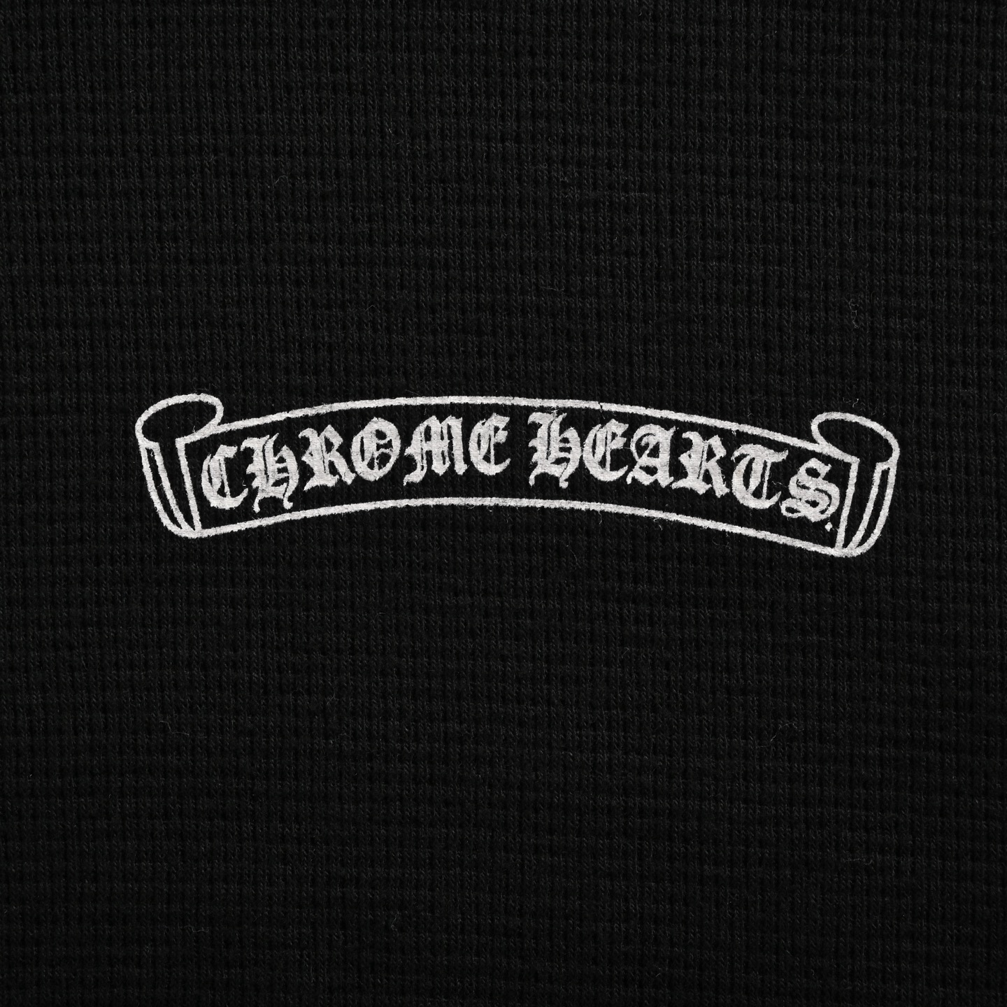 Chrome Hearts/克罗心 25Fw 华夫格长袖T恤