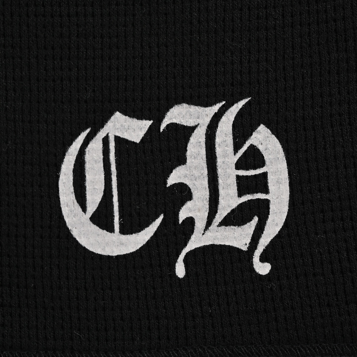 Chrome Hearts/克罗心 25Fw 华夫格长袖T恤