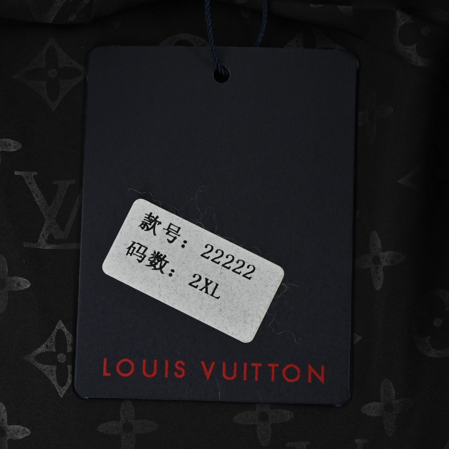 Louis Vuitton/路易威登 刺绣logo动漫皮衣外套