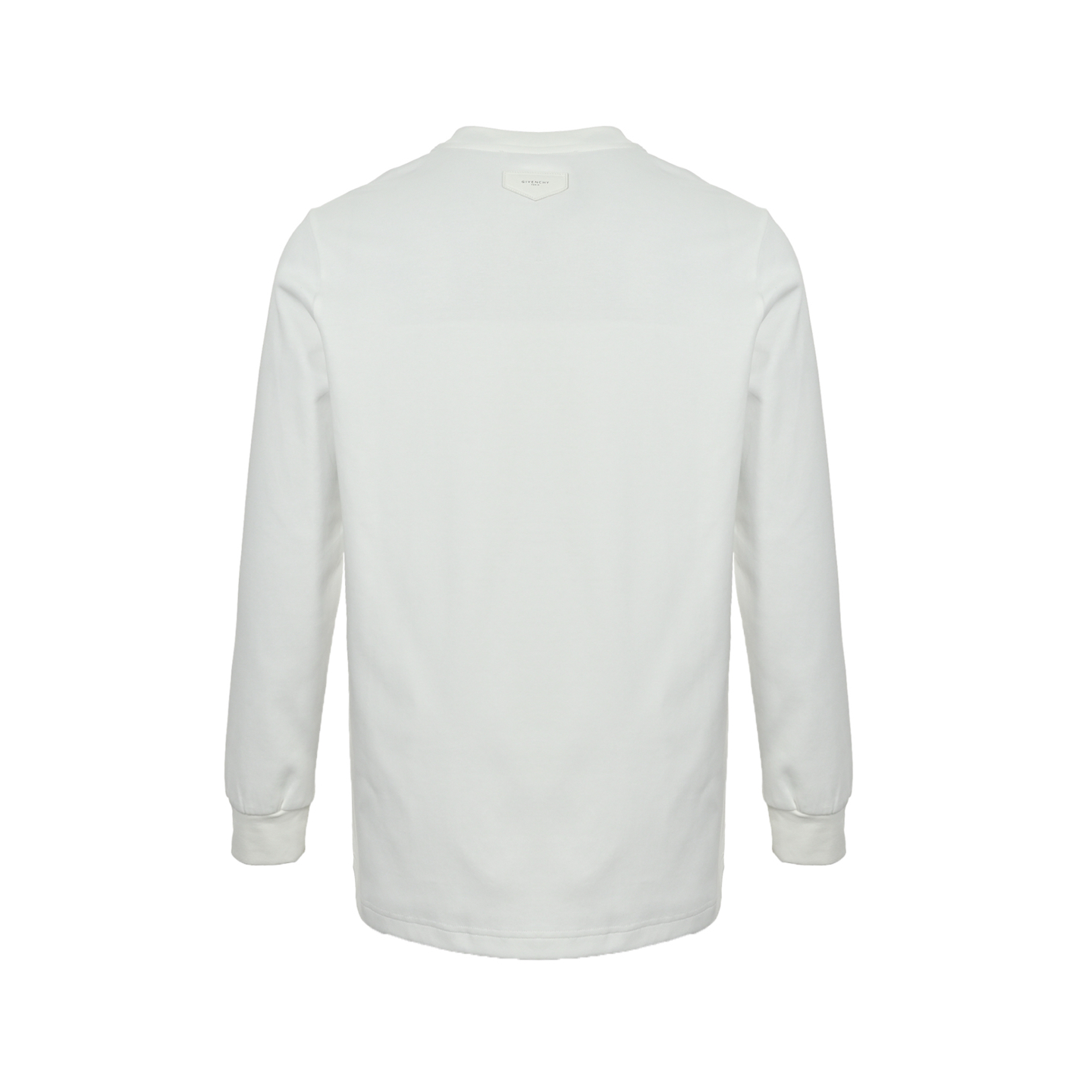 GIVENCHY/纪梵希 25Fw 宫格字母logo刺绣长袖T恤 黑色 白色