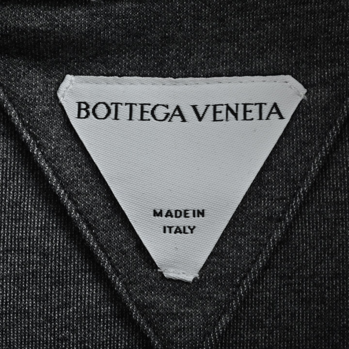 BOTTEGA VENETA葆蝶家BV纯色半拉链编织口袋Polo长袖