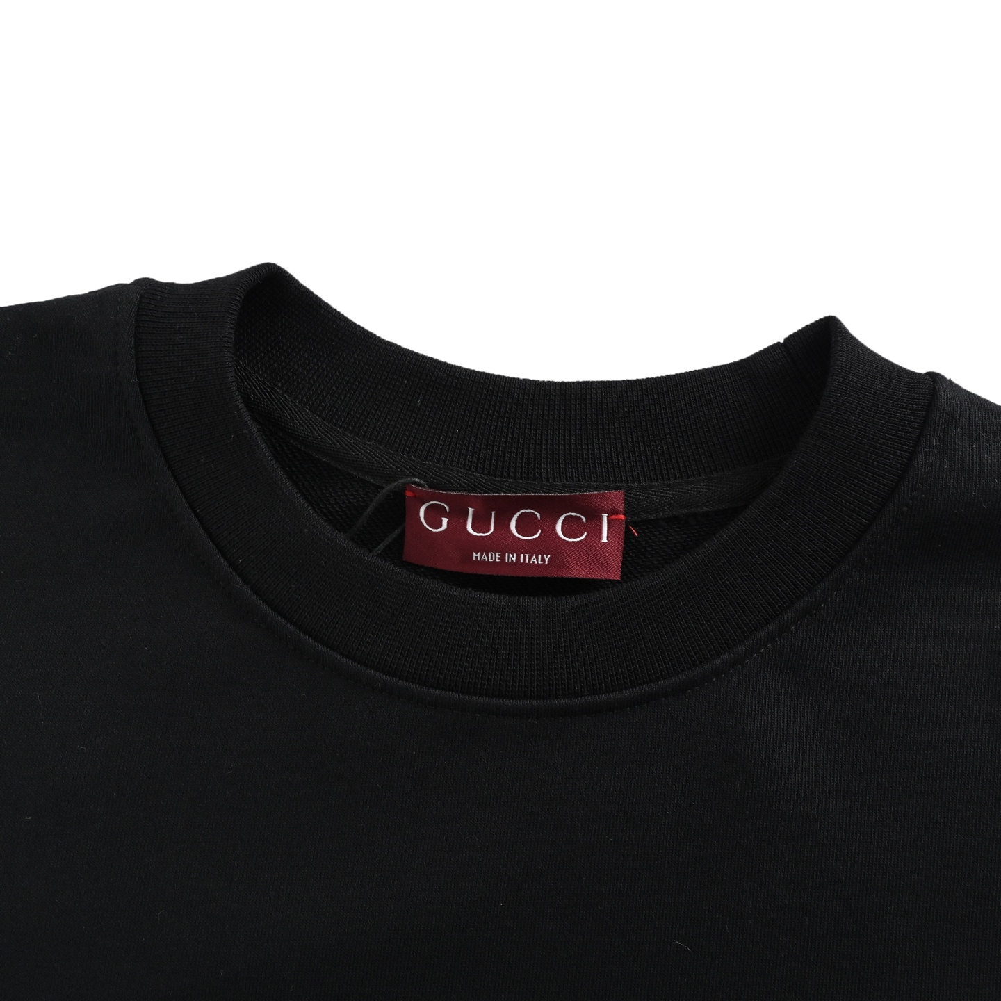 Gucci/古驰 简约字母印花圆领卫衣 25FW秋冬新款圆领卫衣