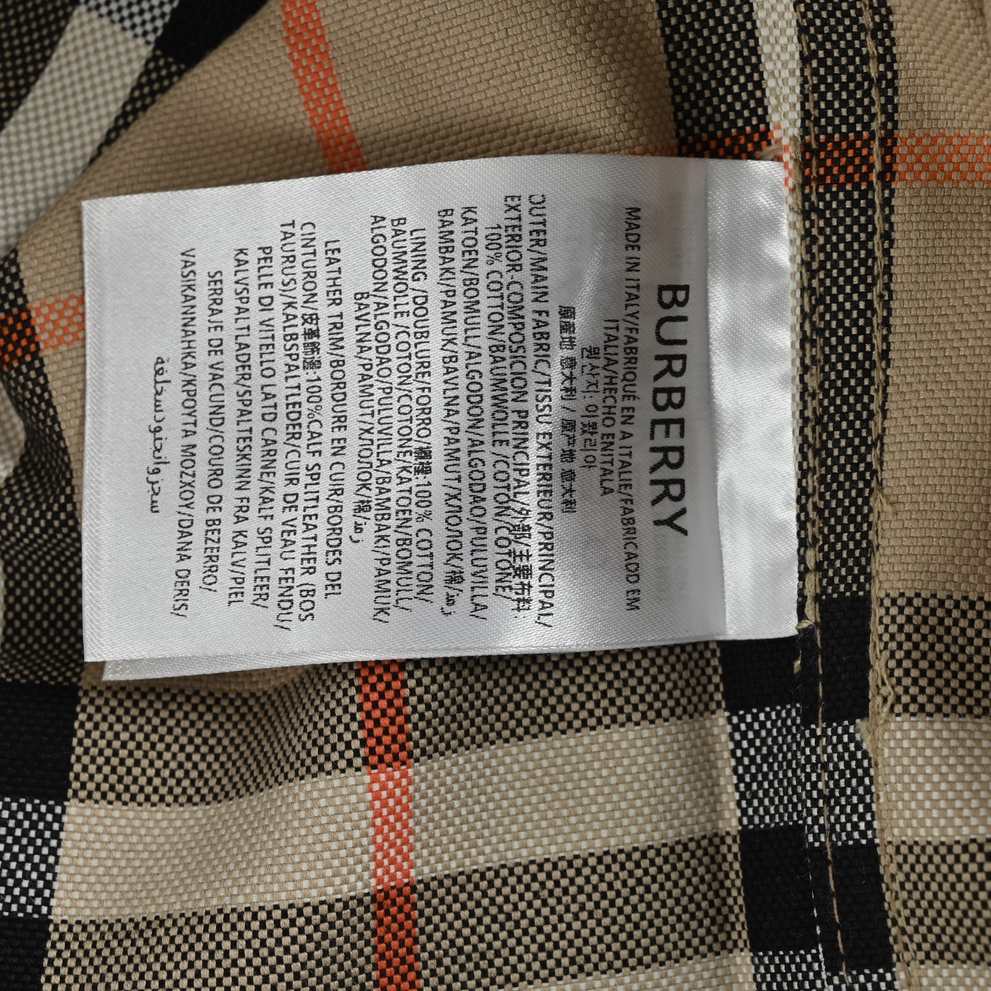 Burberry/巴宝莉 格纹夹克外套 burberry 新款夹克