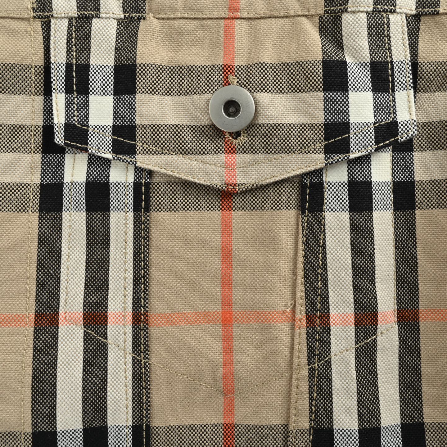 Burberry/巴宝莉 格纹夹克外套 burberry 新款夹克