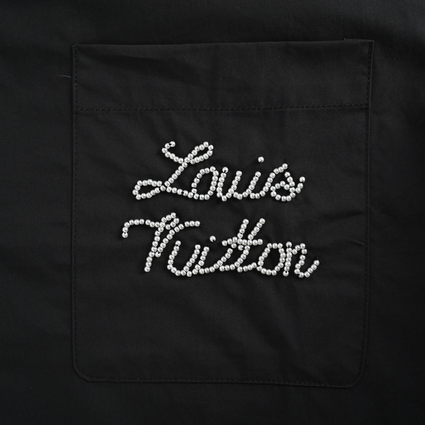 Louis Vuitton/路易威登 25Fw 串珠字母哥徽标衬衫