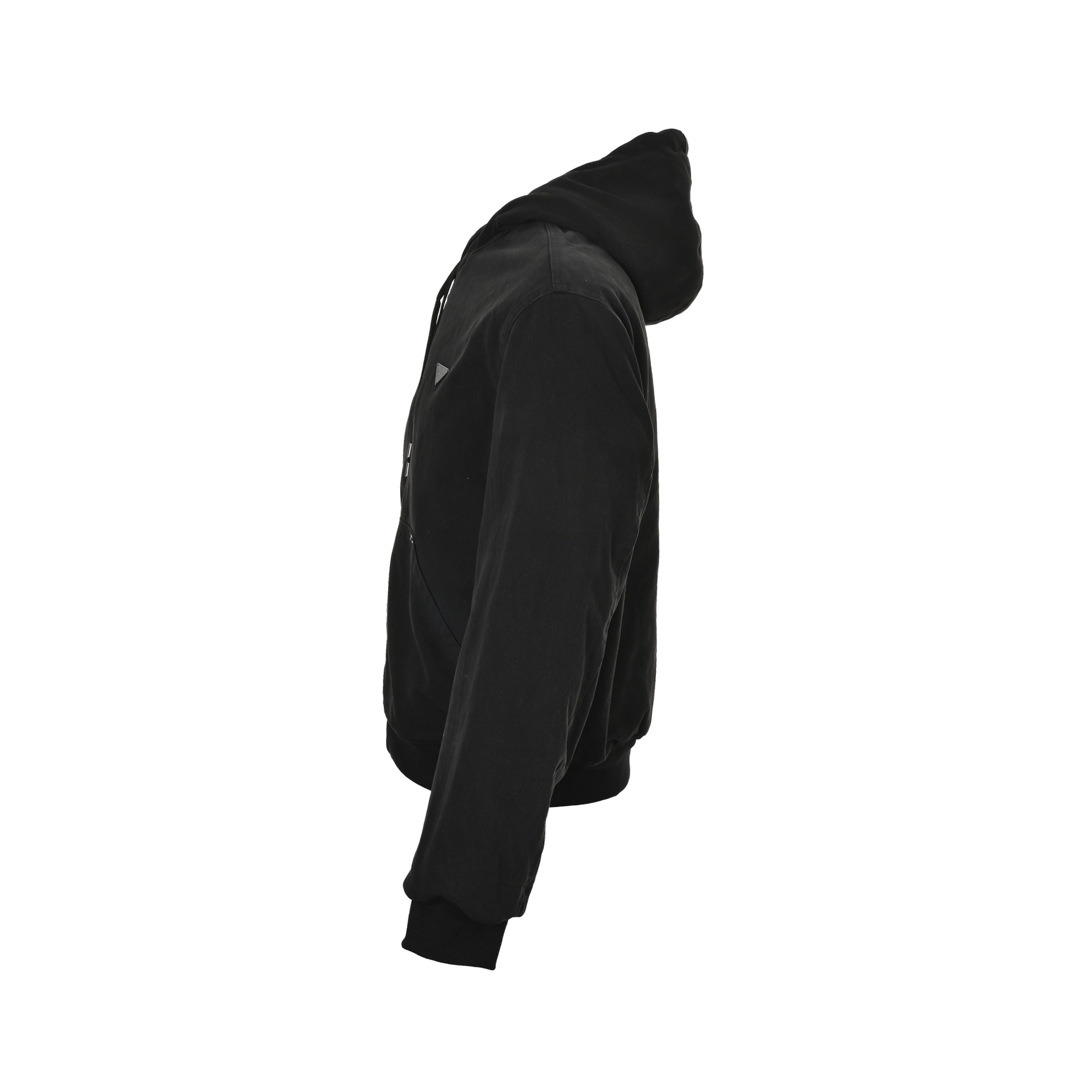 Prada/普拉达 25Fw 三角标连帽棉服外套