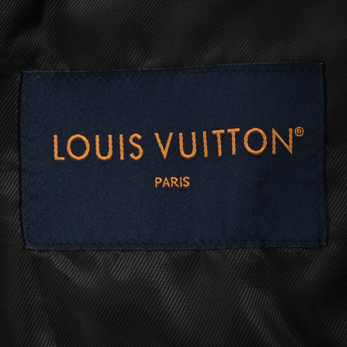 LouisVuitton/路易威登 25Fw 毛呢棋盘格外套 黑色