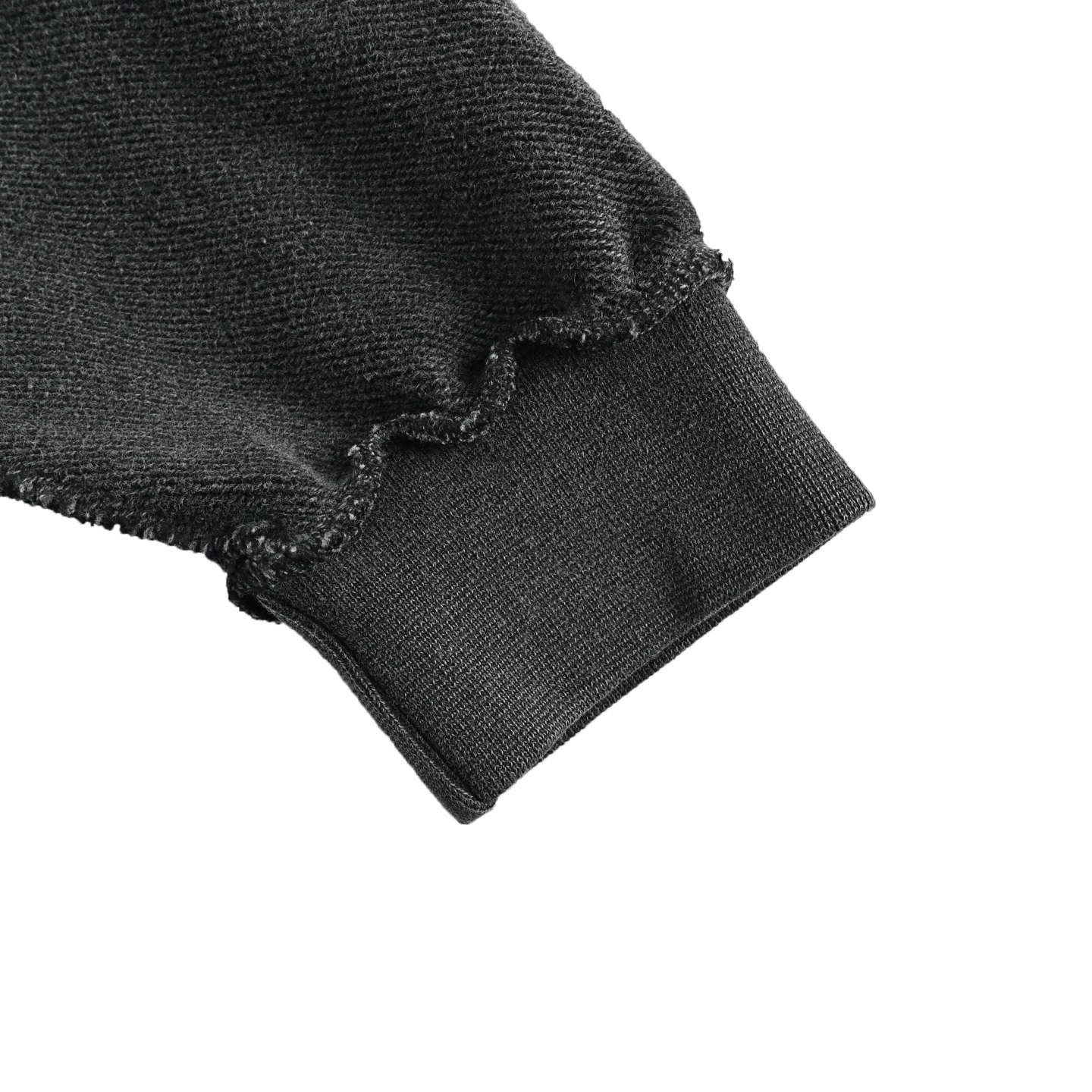 Balenciaga/巴黎世家 25Fw 滑雪3M刺绣反穿拉链连帽外套 水洗黑