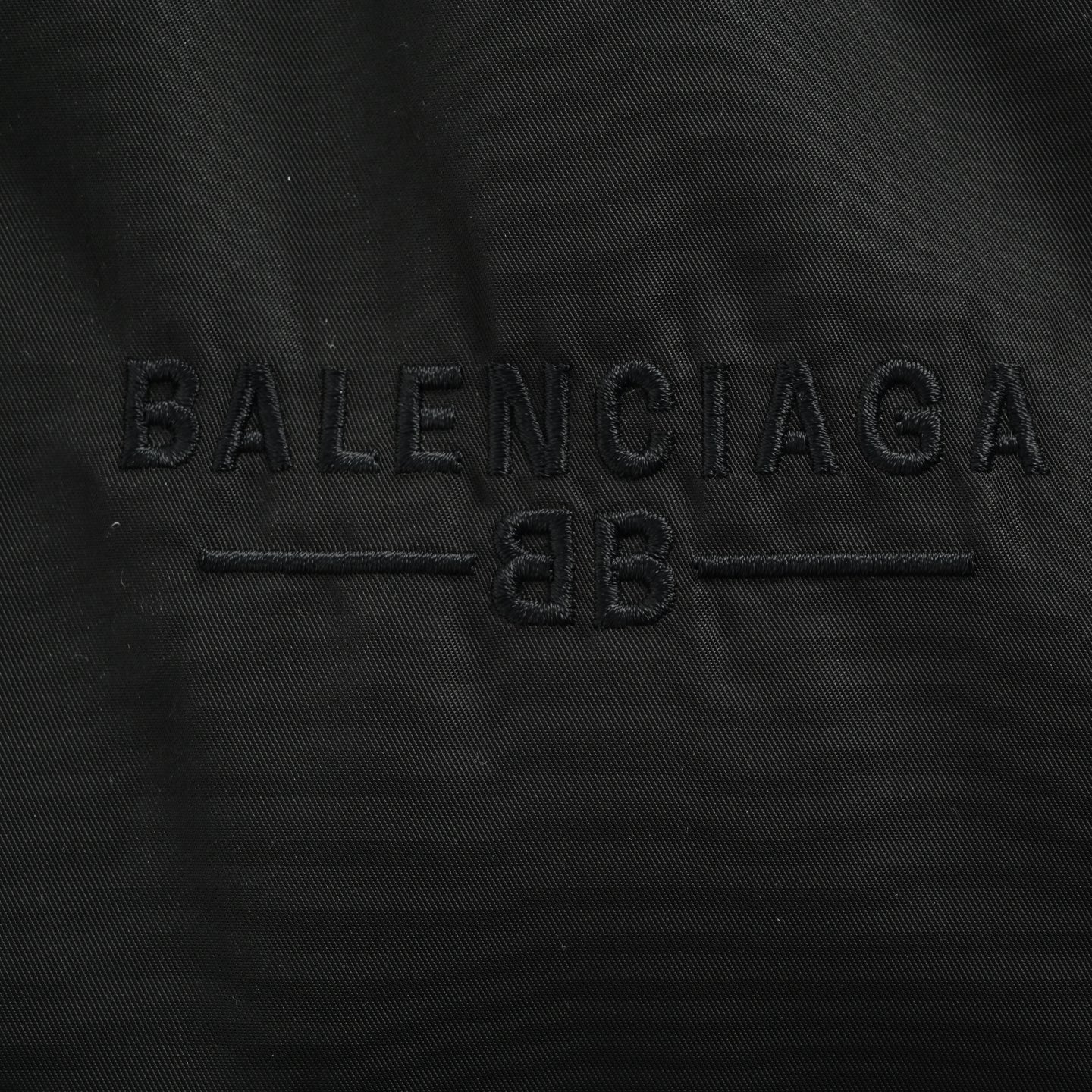 Balenciaga/巴黎世家 双B前后刺绣棒球飞行棉服夹克