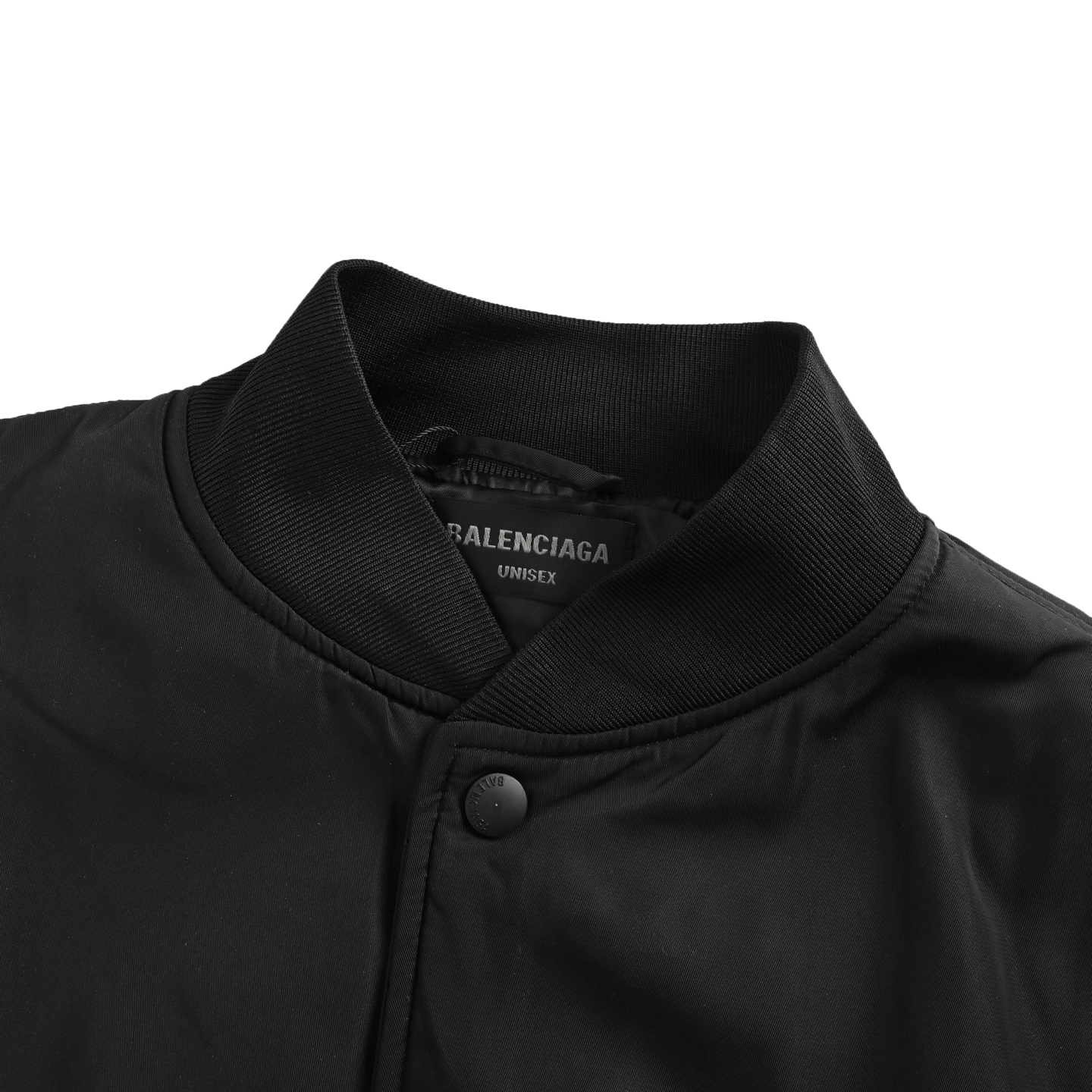 Balenciaga/巴黎世家 双B前后刺绣棒球飞行棉服夹克