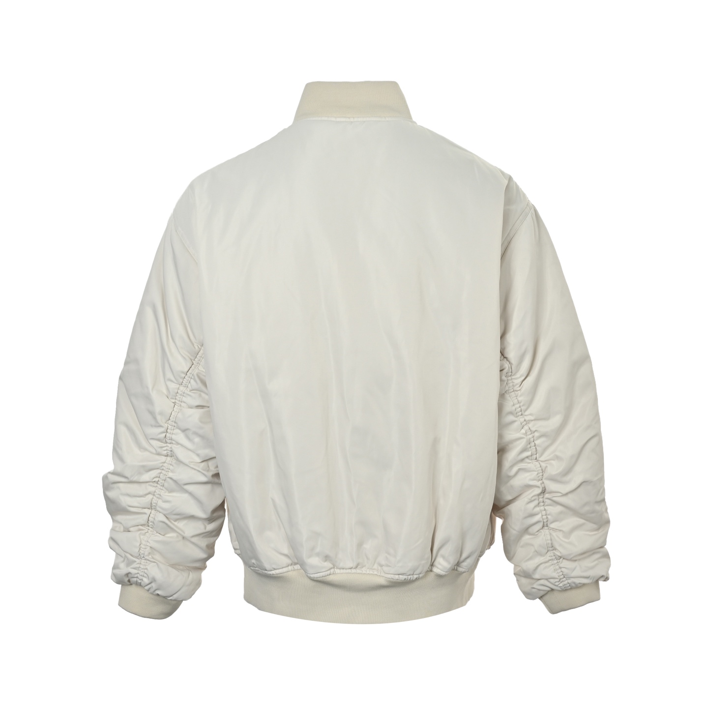 Balenciaga/巴黎世家 25Fw 半环徽标刺绣棒球飞行棉服夹克