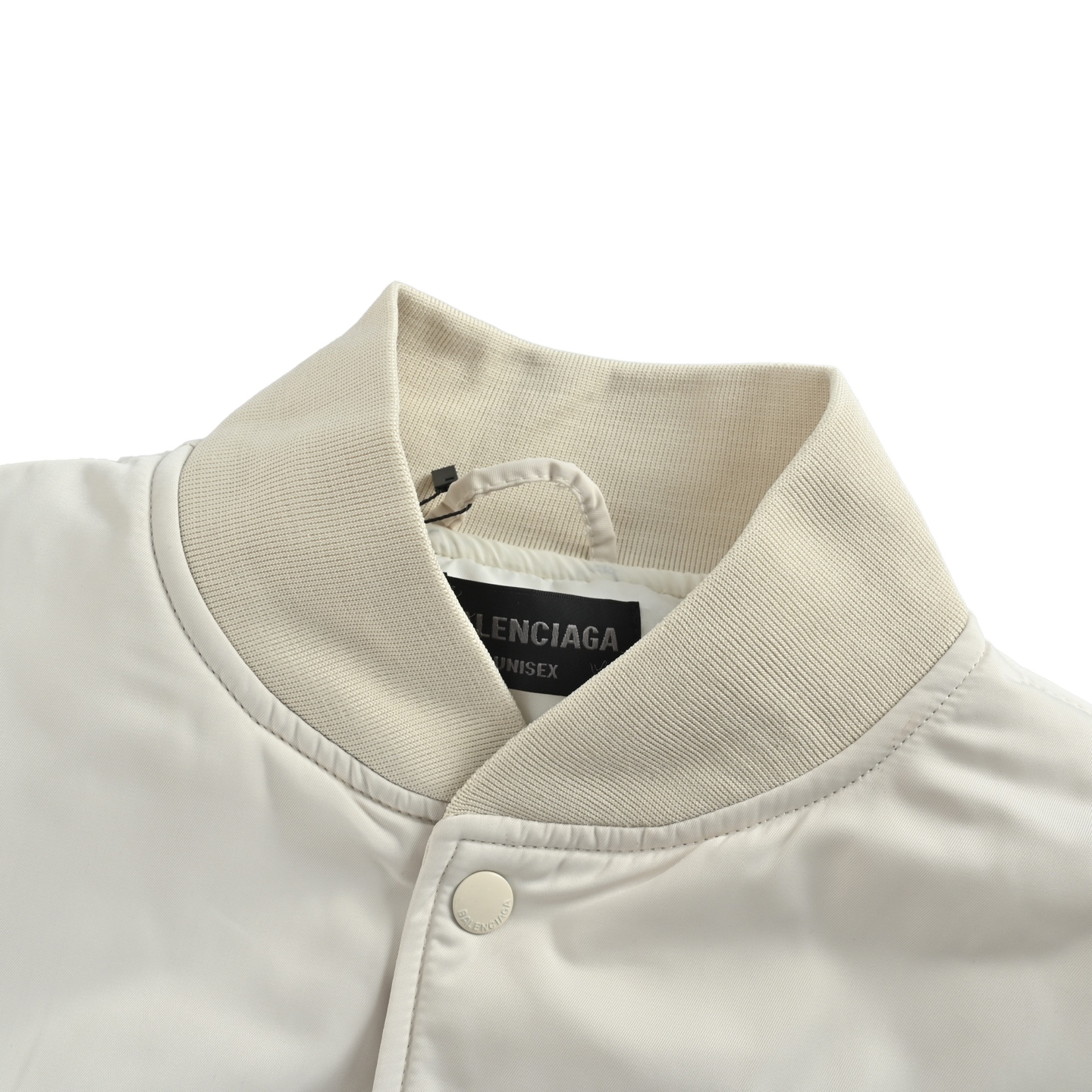 Balenciaga/巴黎世家 25Fw 半环徽标刺绣棒球飞行棉服夹克