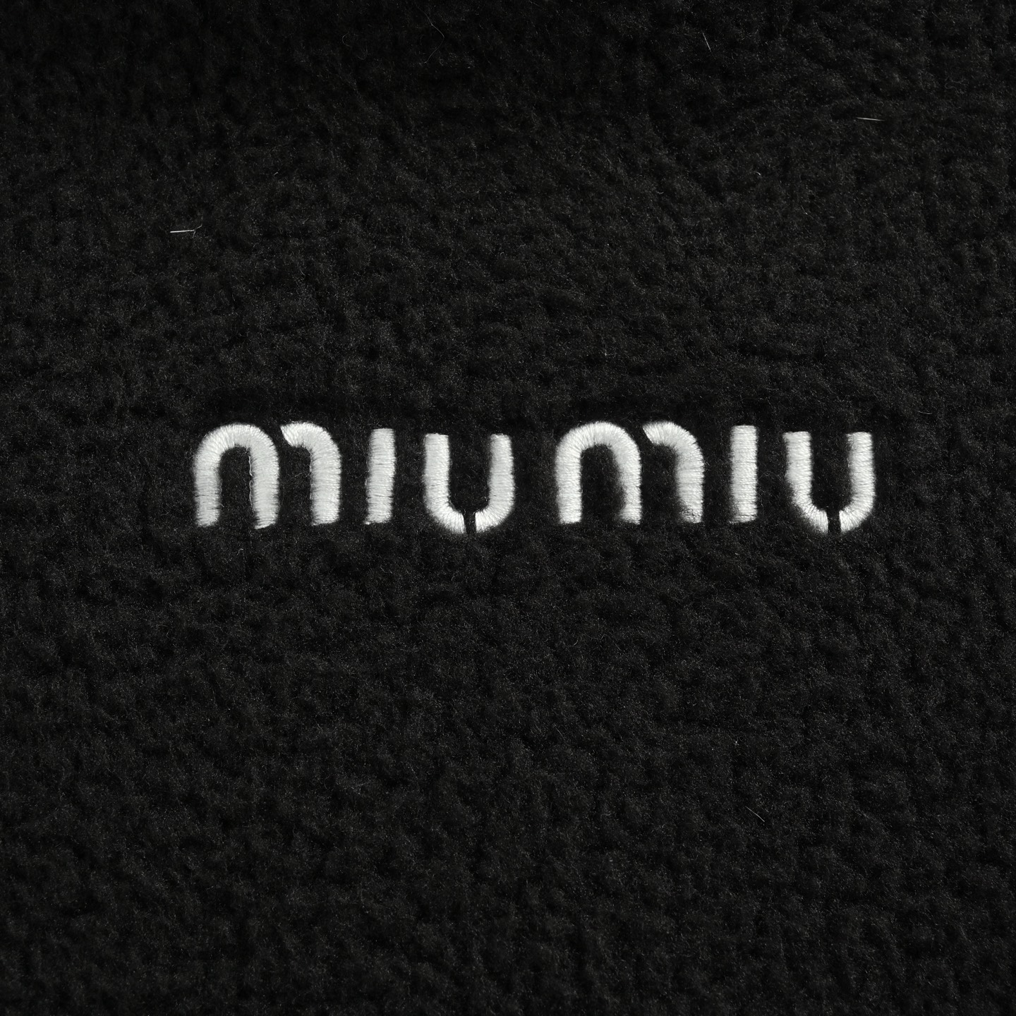 Miu Miu/缪缪 小标摇粒绒羽绒服