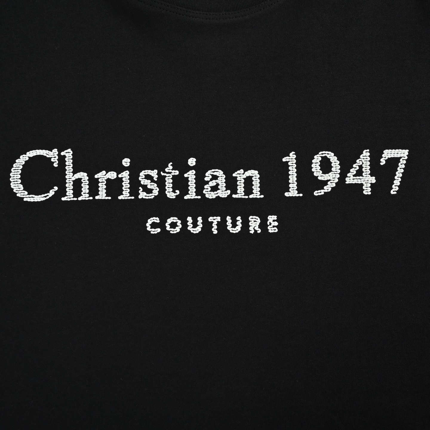 Dior/迪奥 25Fw 1947标志刺绣长袖T恤