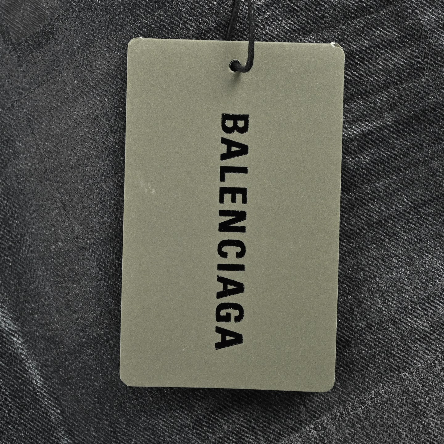 Balenciaga/巴黎世家 油蜡工装牛仔裤