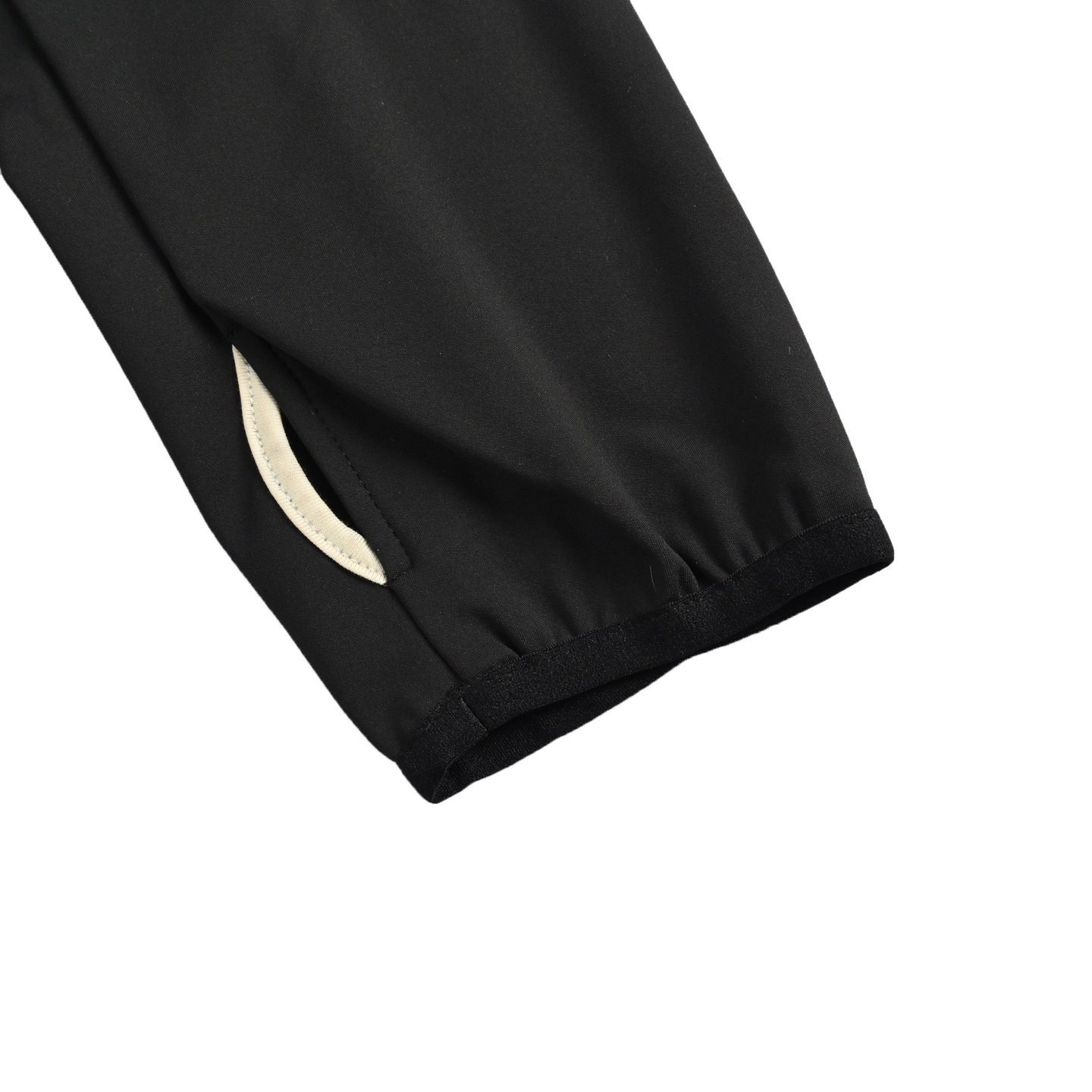 Moncler & RICK OWENS 蒙口RO联名款拼接袖连帽羽绒服