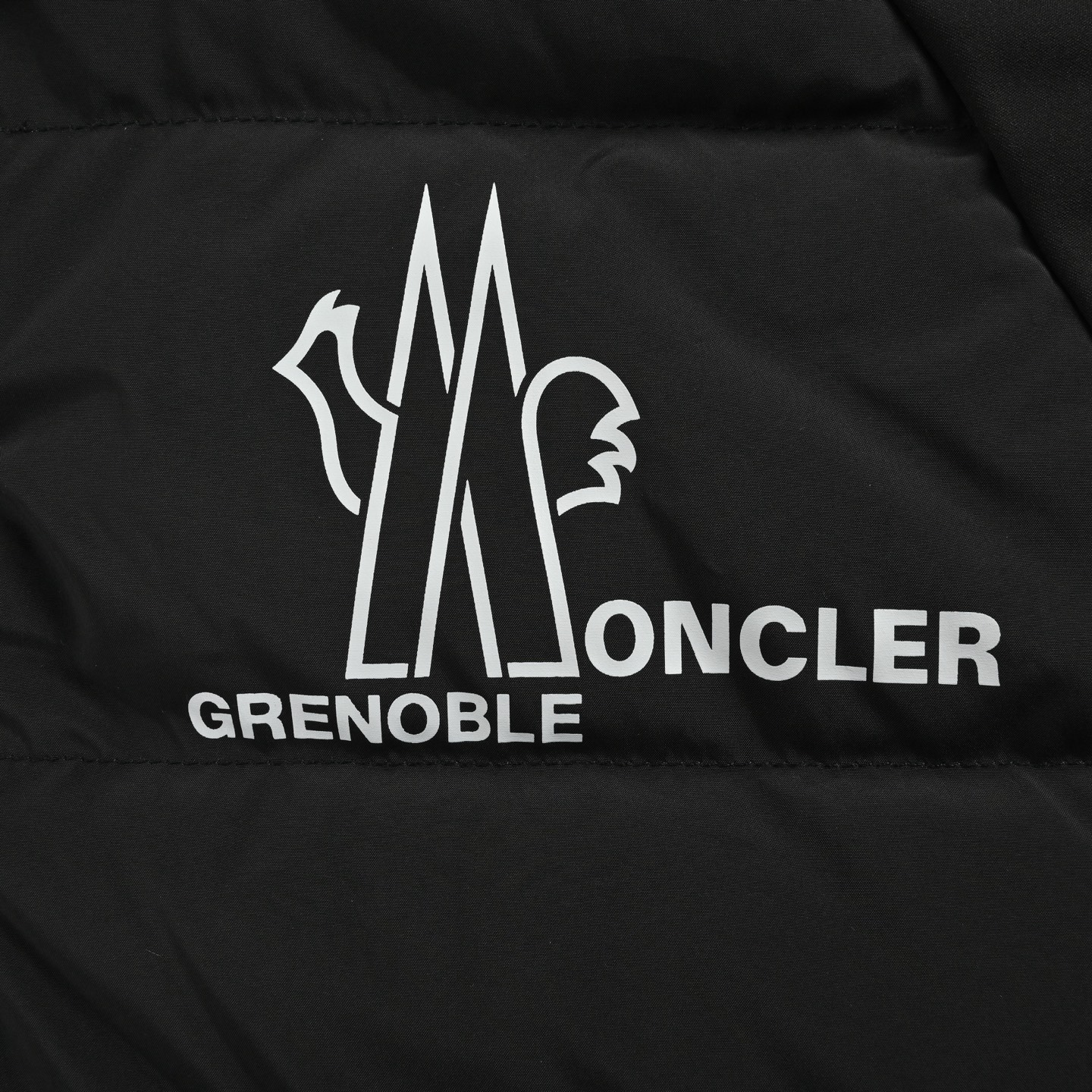 Moncler & RICK OWENS 蒙口RO联名款拼接袖连帽羽绒服