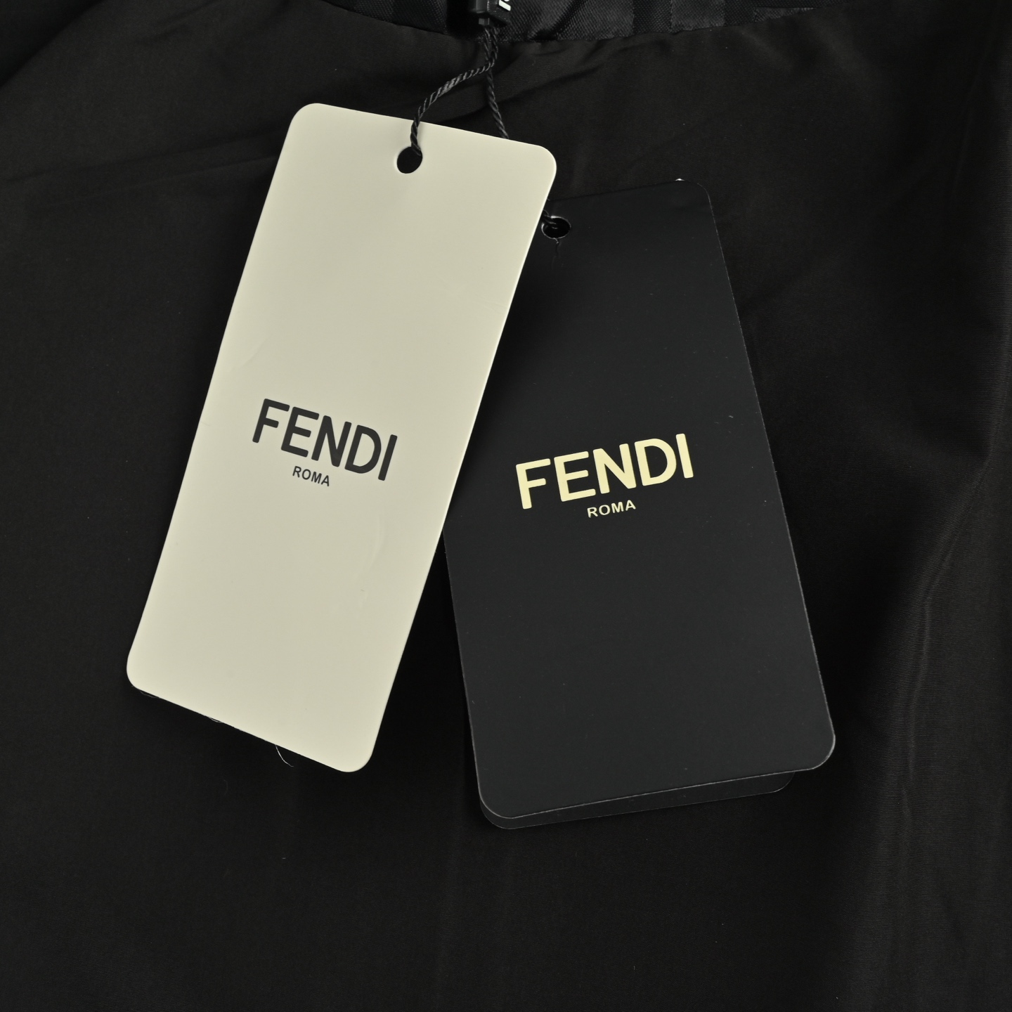 Fendi/芬迪 老花FF满印压胶风衣拉链外套
