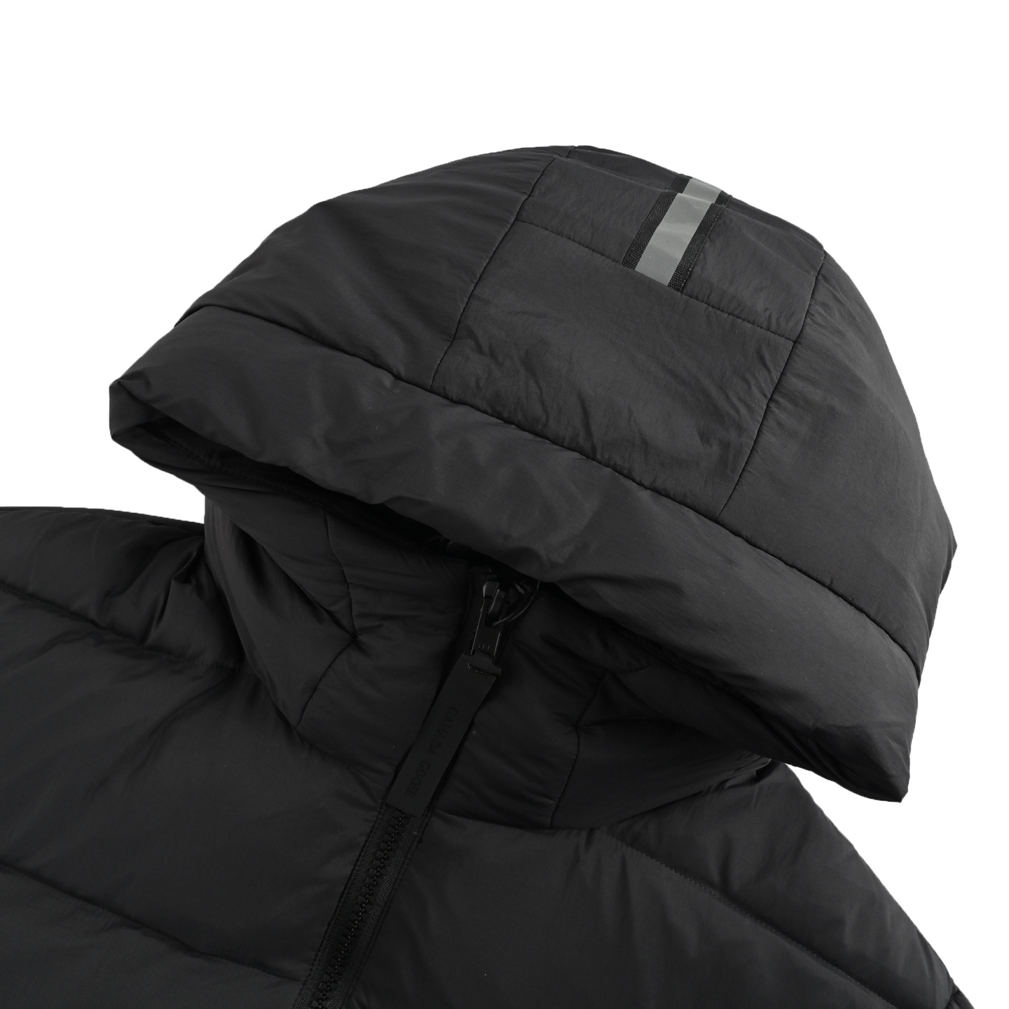 Canada Goose/加拿大鹅 黑标刺绣连帽羽绒服