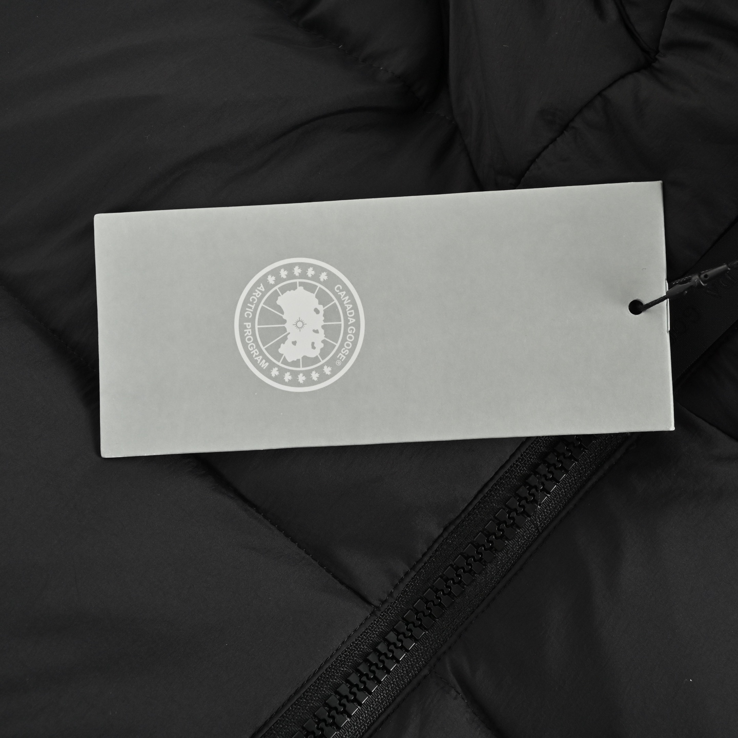 Canada Goose/加拿大鹅 黑标刺绣连帽羽绒服