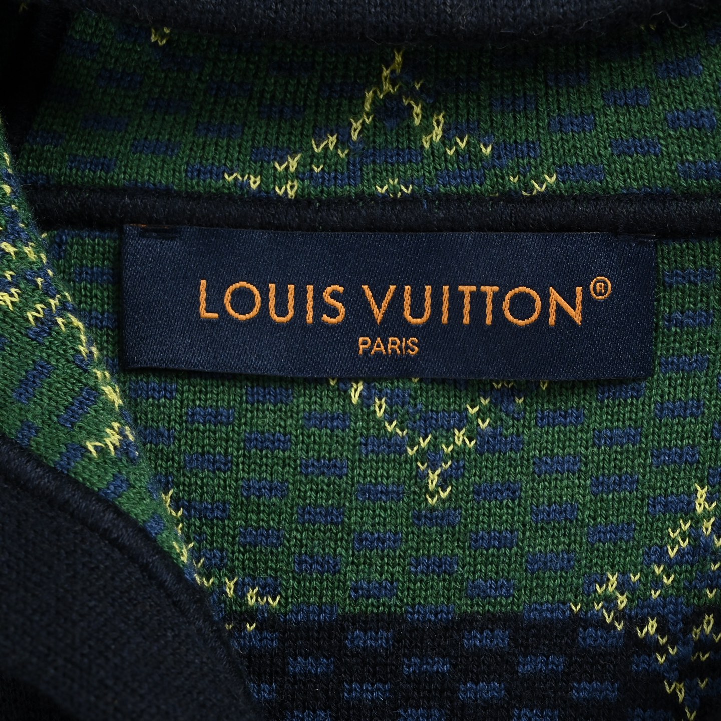 Louis Vuitton/路易威登 25Fw 字母提花双面针织拉链外套