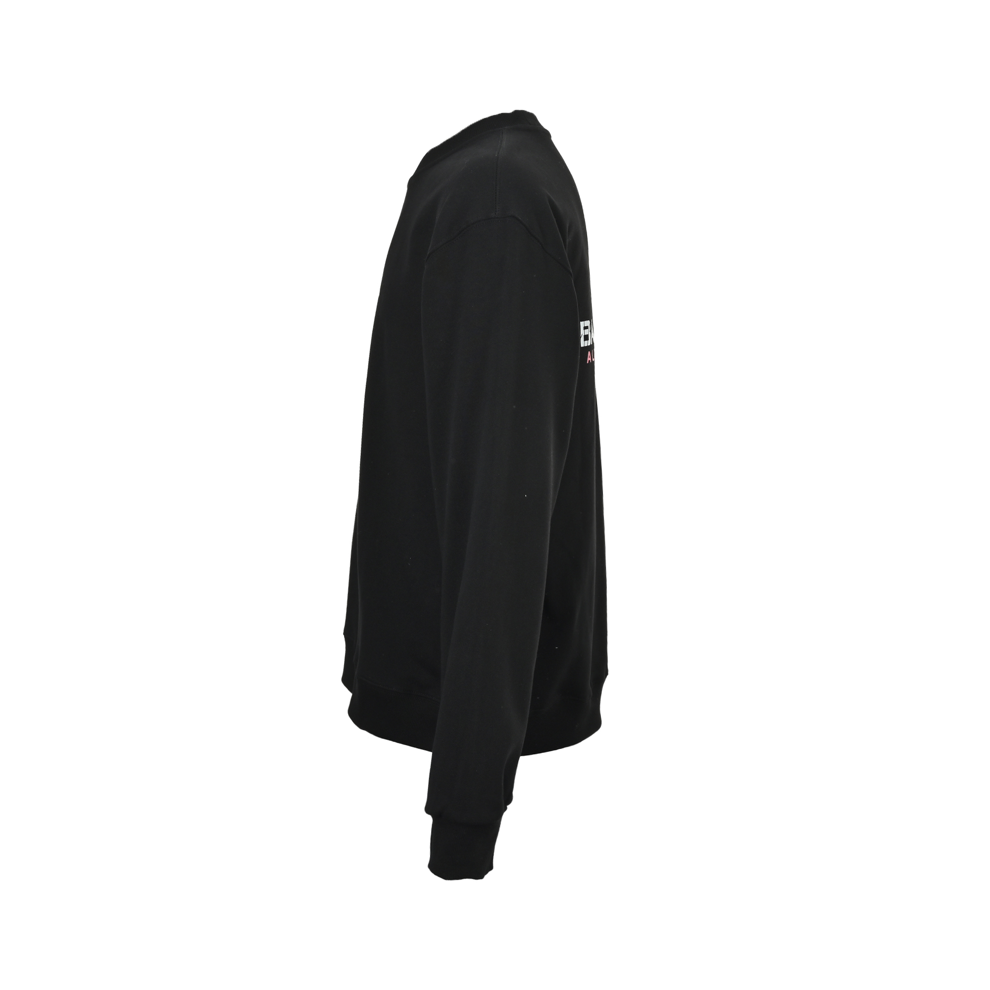 Balenciaga/巴黎世家 25Fw 裂纹印花圆领卫衣