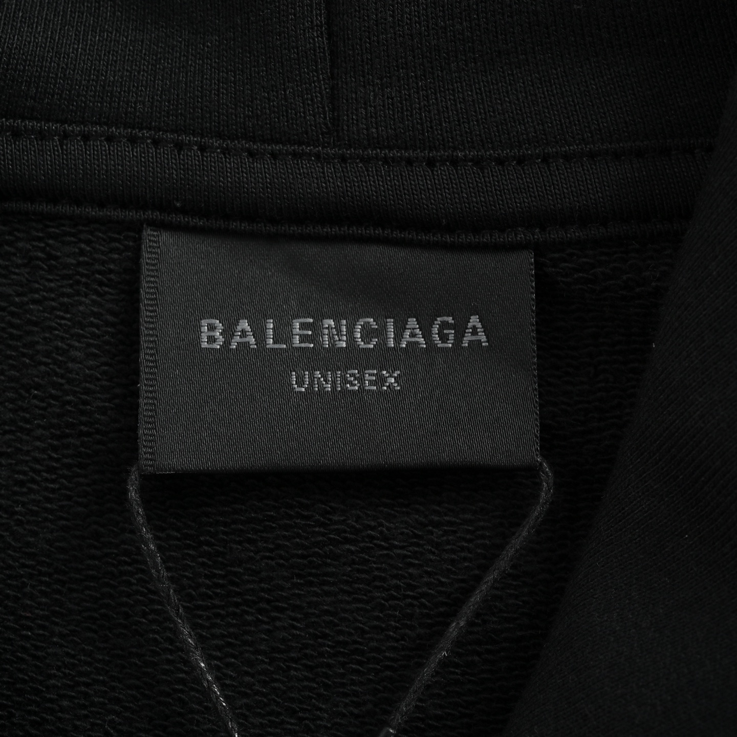 Balenciaga/巴黎世家 24Fw 铁塔夜景水洗做旧连帽卫衣