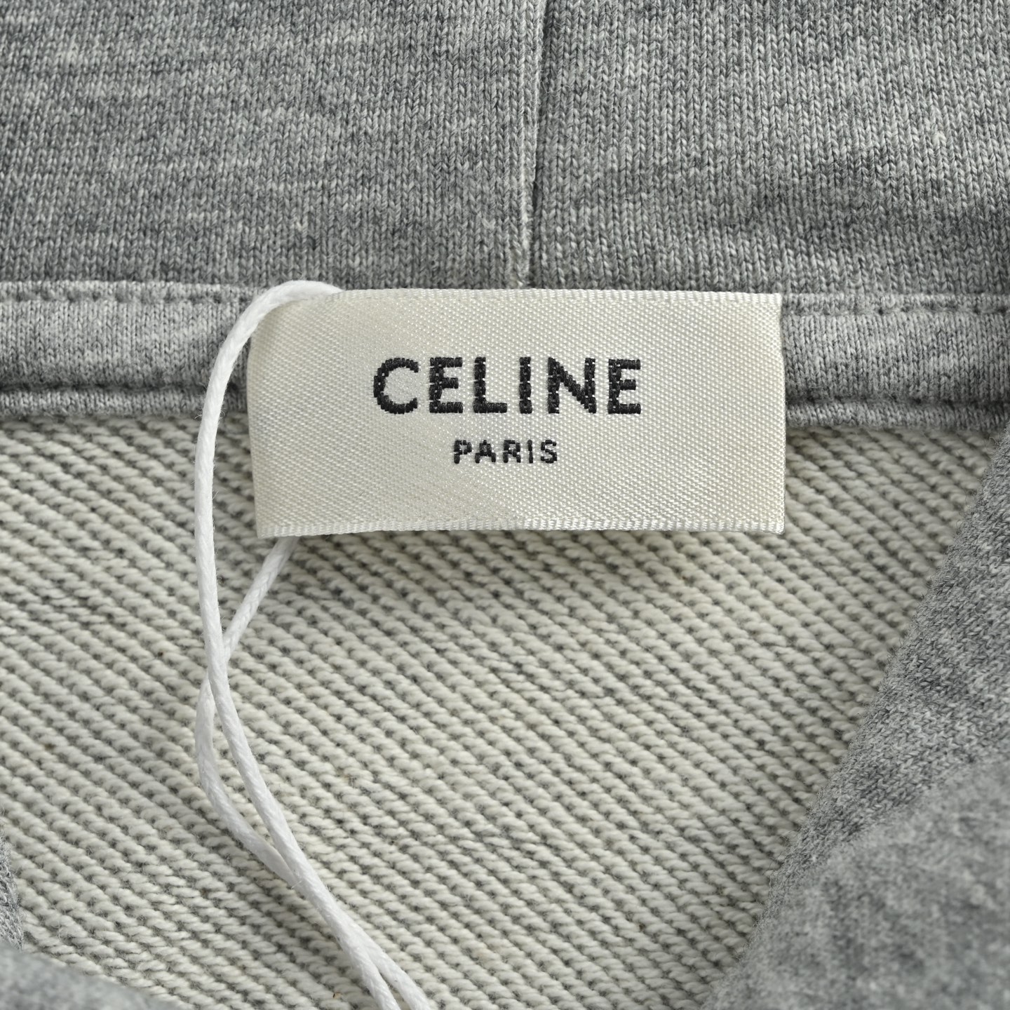 Celine/赛琳 胸前植绒刺绣连帽卫衣