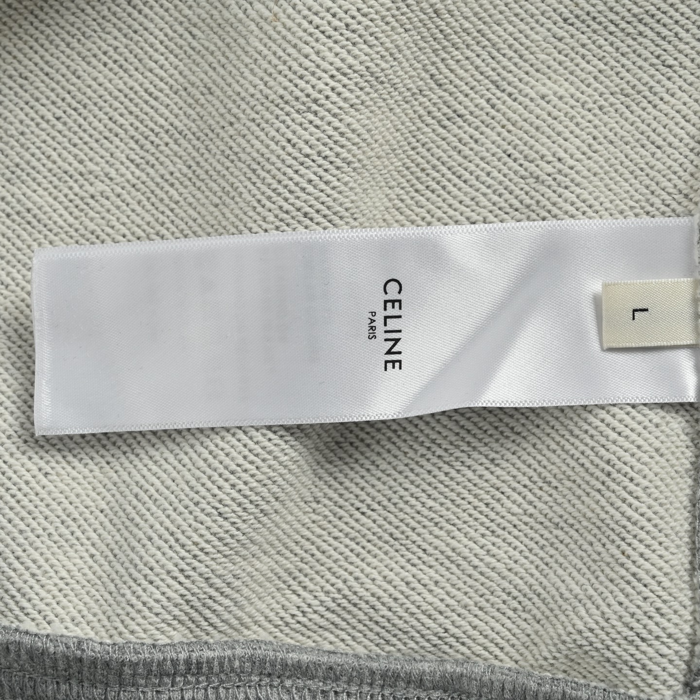 Celine/赛琳 胸前植绒刺绣连帽卫衣