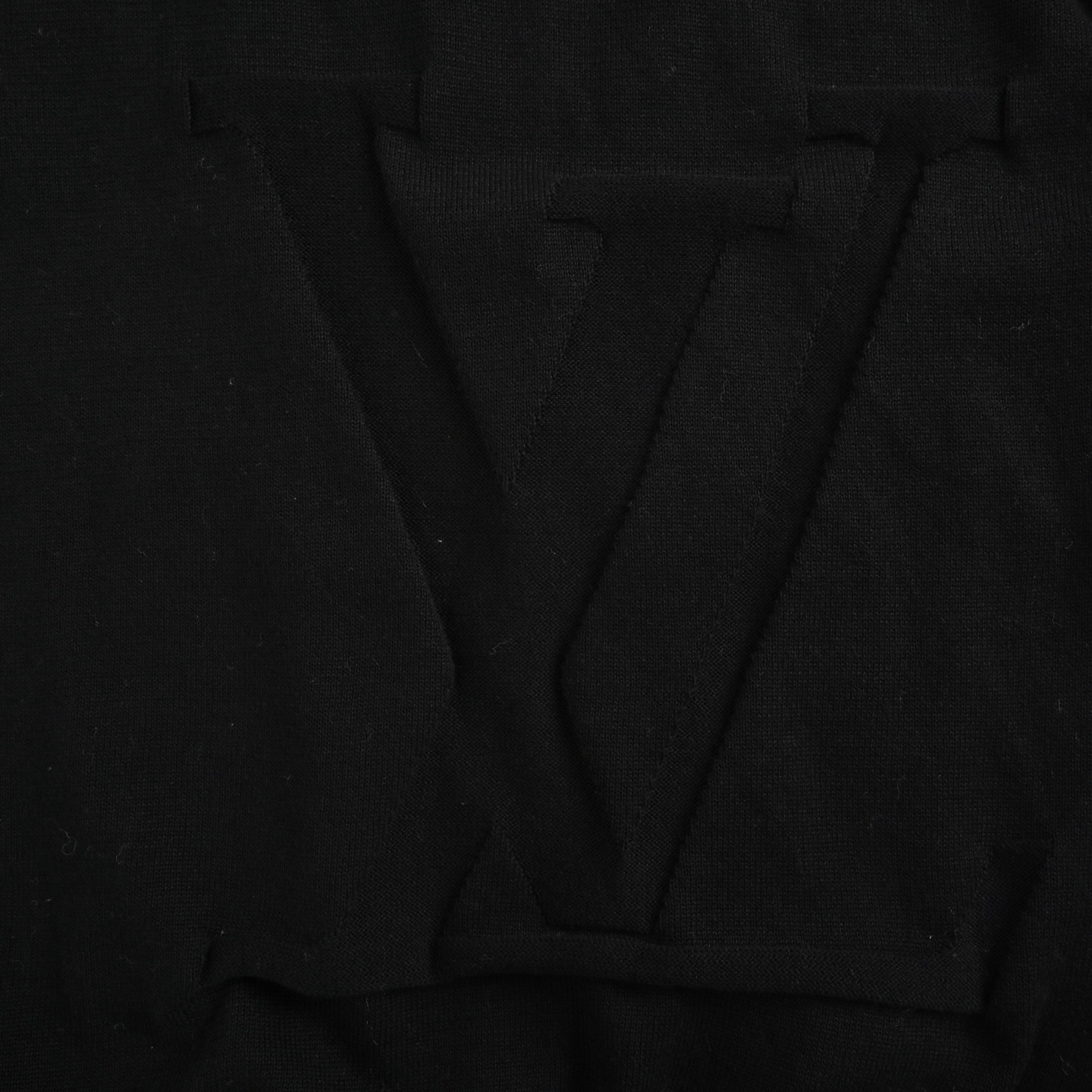 Louis Vuitton/路易威登 25Fw 全幅花型提花针织毛衣