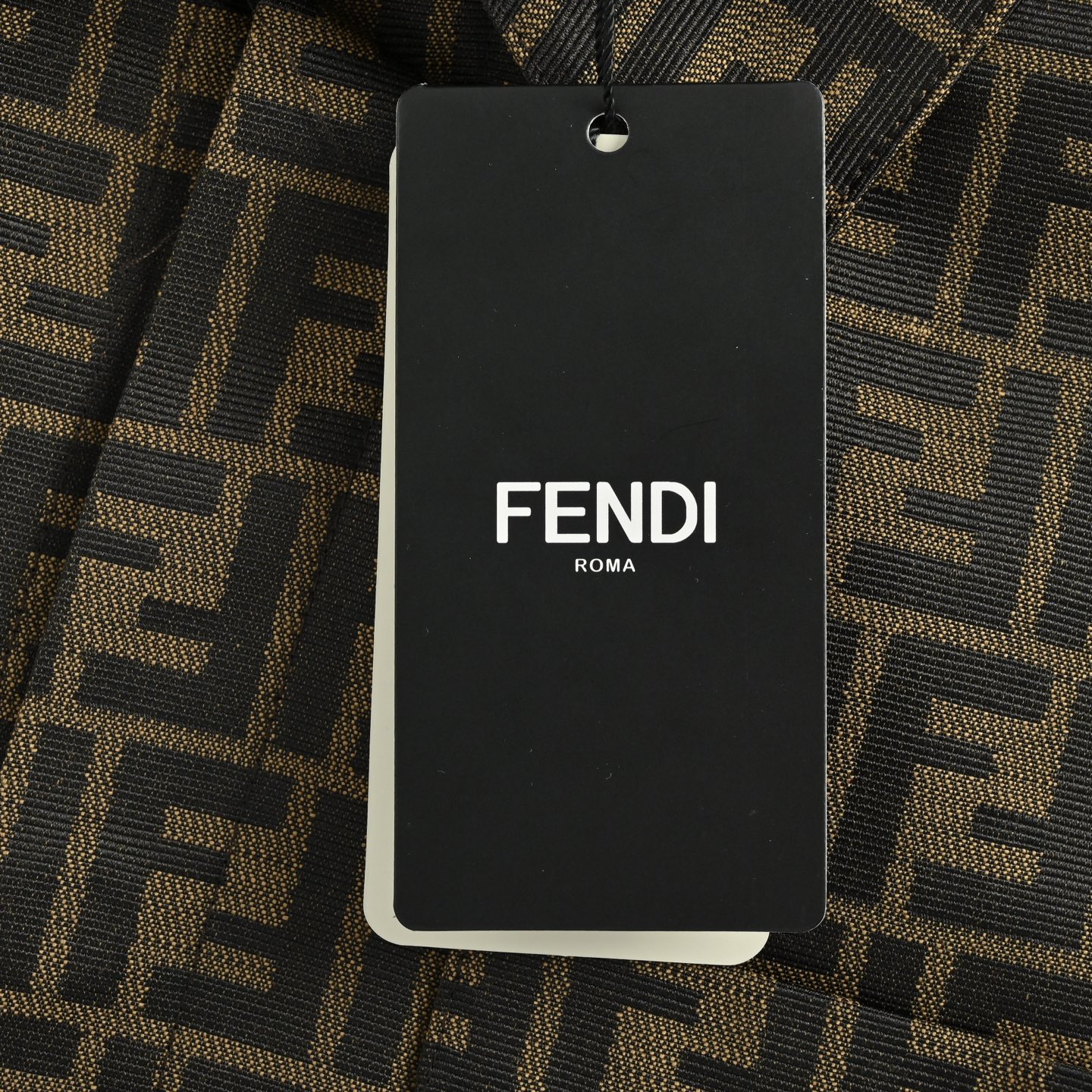 Fendi/芬迪 满印双F提花布衬衫外套