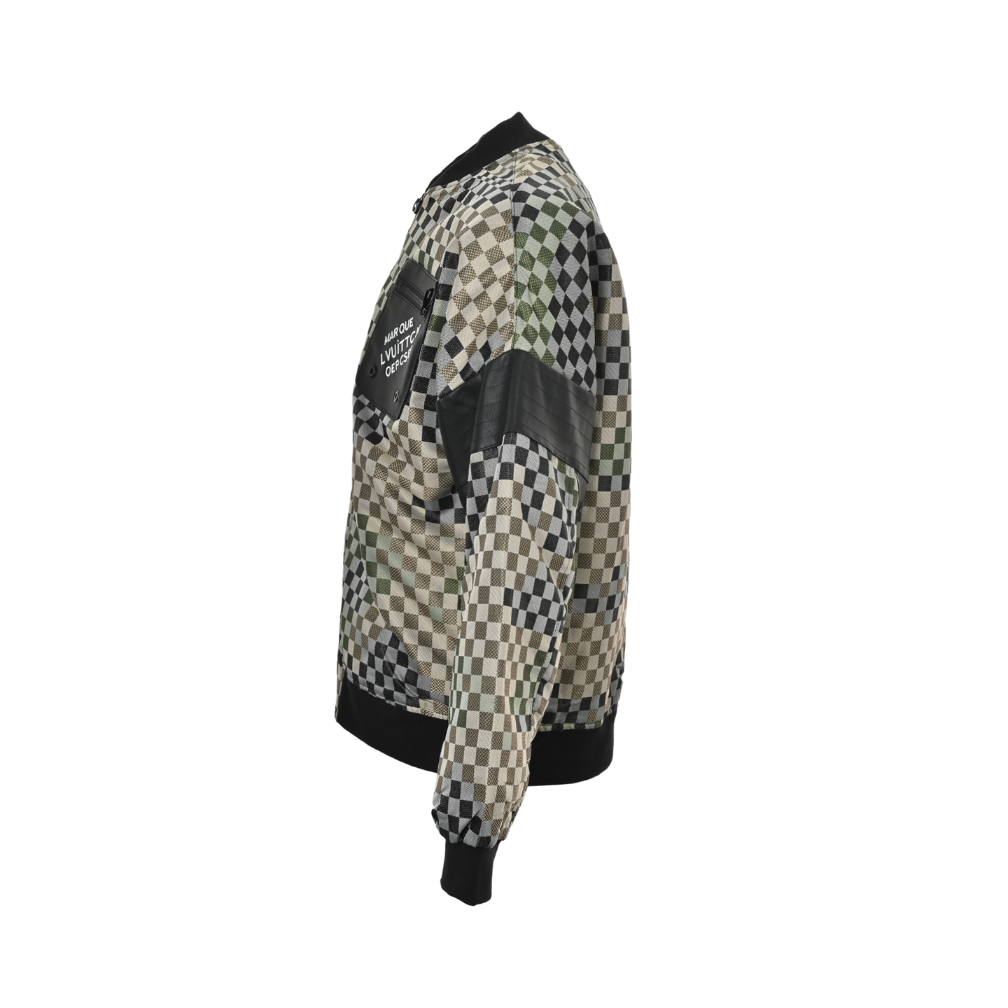 Louis Vuitton/路易威登 马赛克棋盘格飞行夹克