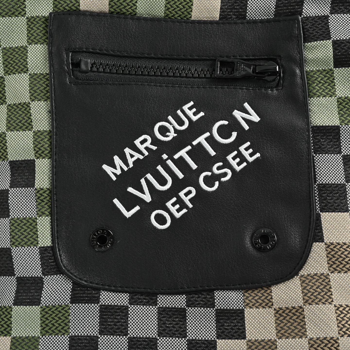 Louis Vuitton/路易威登 马赛克棋盘格飞行夹克