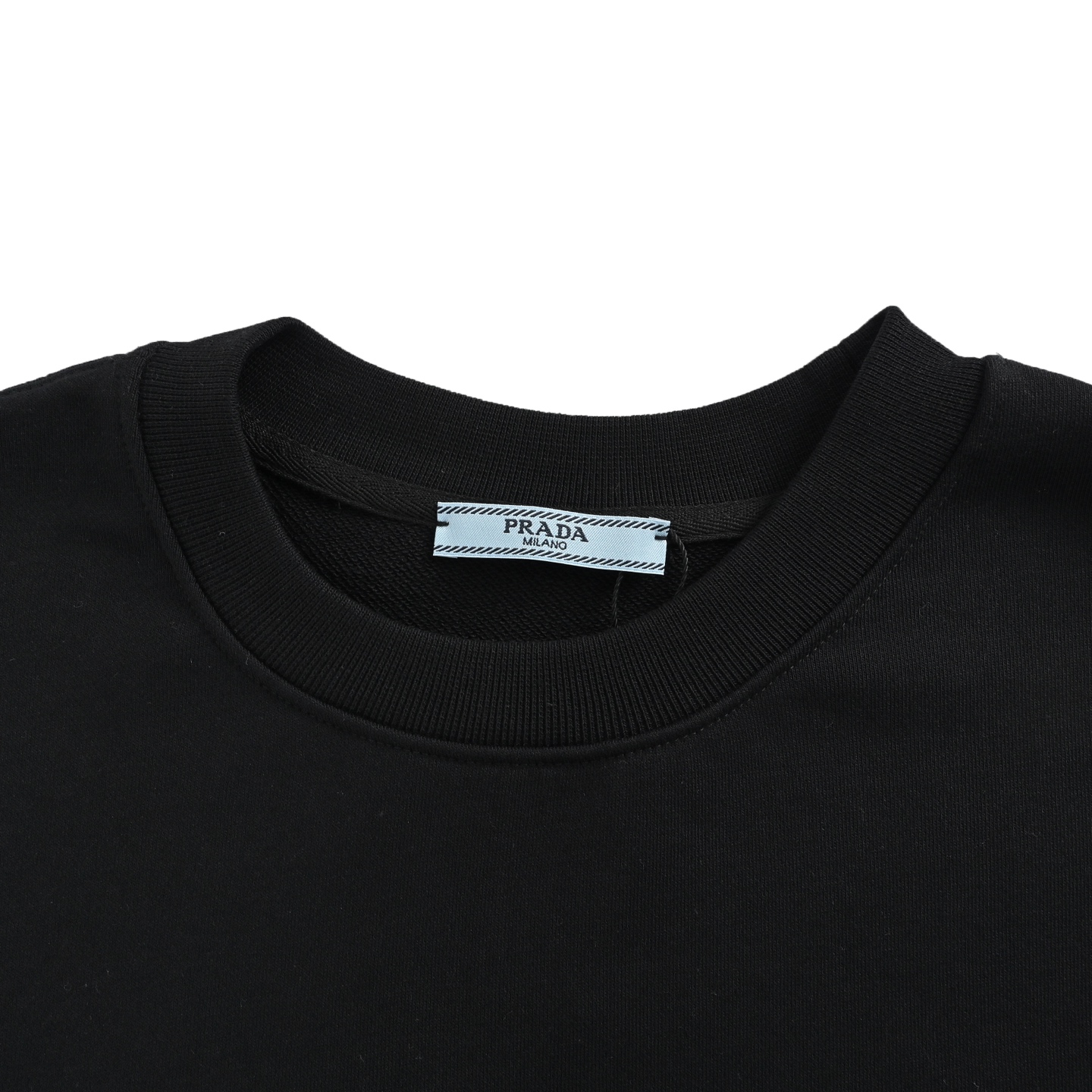 Prada/普拉达 25Fw 贴皮字母logo圆领卫衣 25FW秋冬新款圆领卫衣