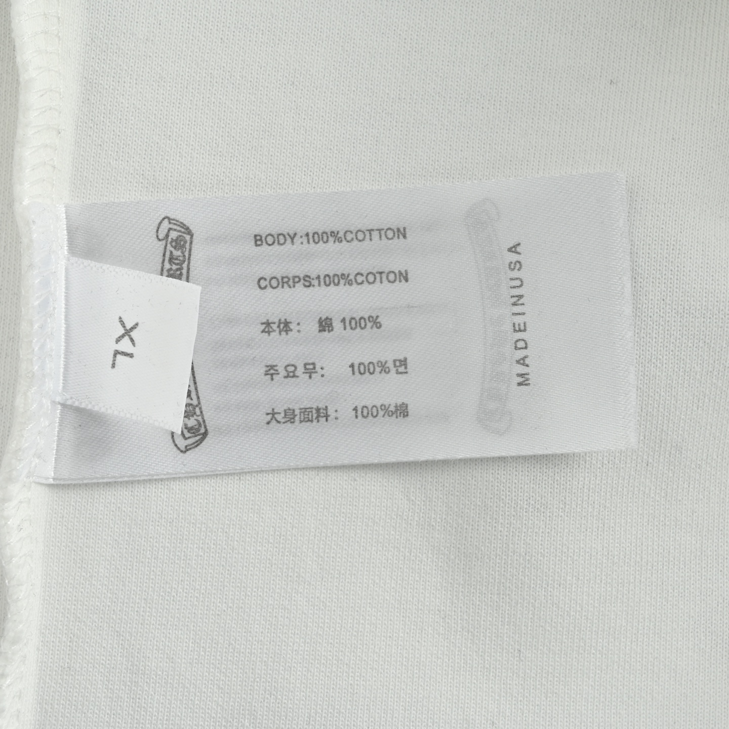Chrome Hearts/克罗心 25Fw 暗纹十字架马蹄刺绣长袖T恤