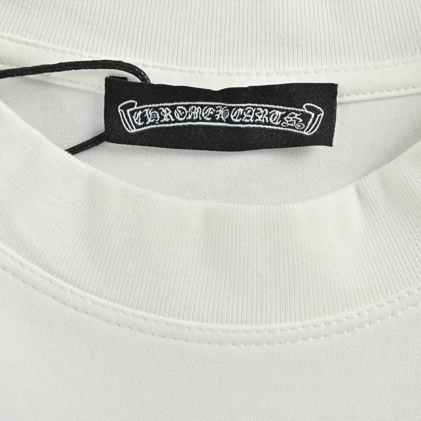 Chrome Hearts/克罗心 25Fw 暗纹十字架马蹄刺绣长袖T恤