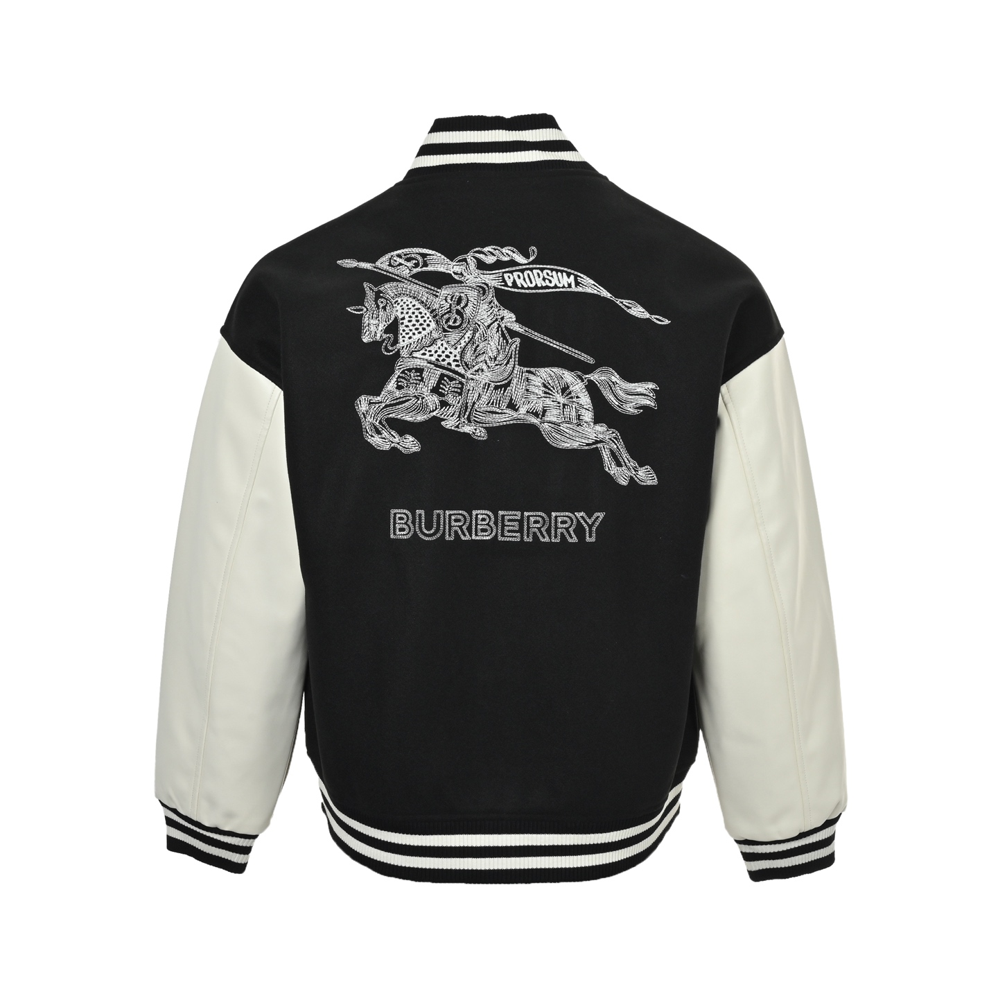 Burberry/巴宝莉 素描刺绣战马LOGO棒球服夹克外套