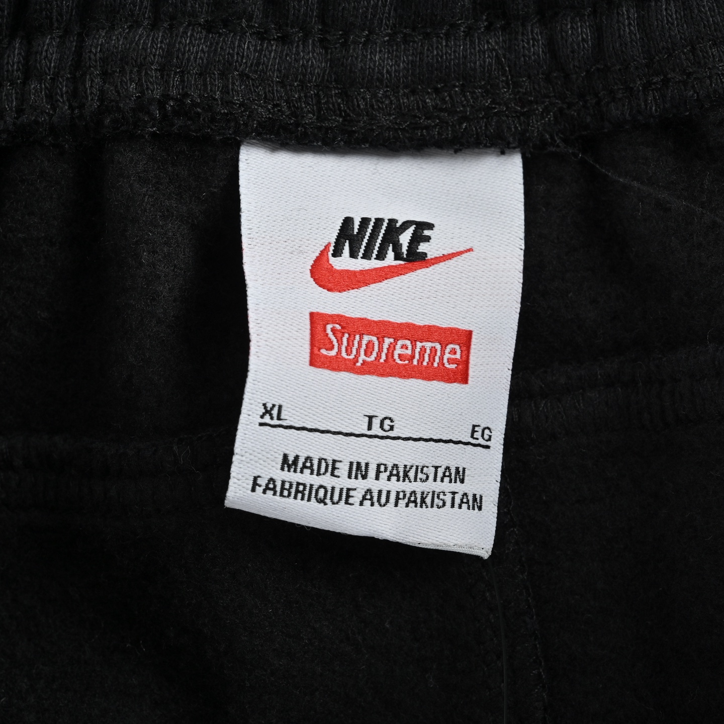 Supreme & NIKE 25Fw 耐克联名加绒长裤