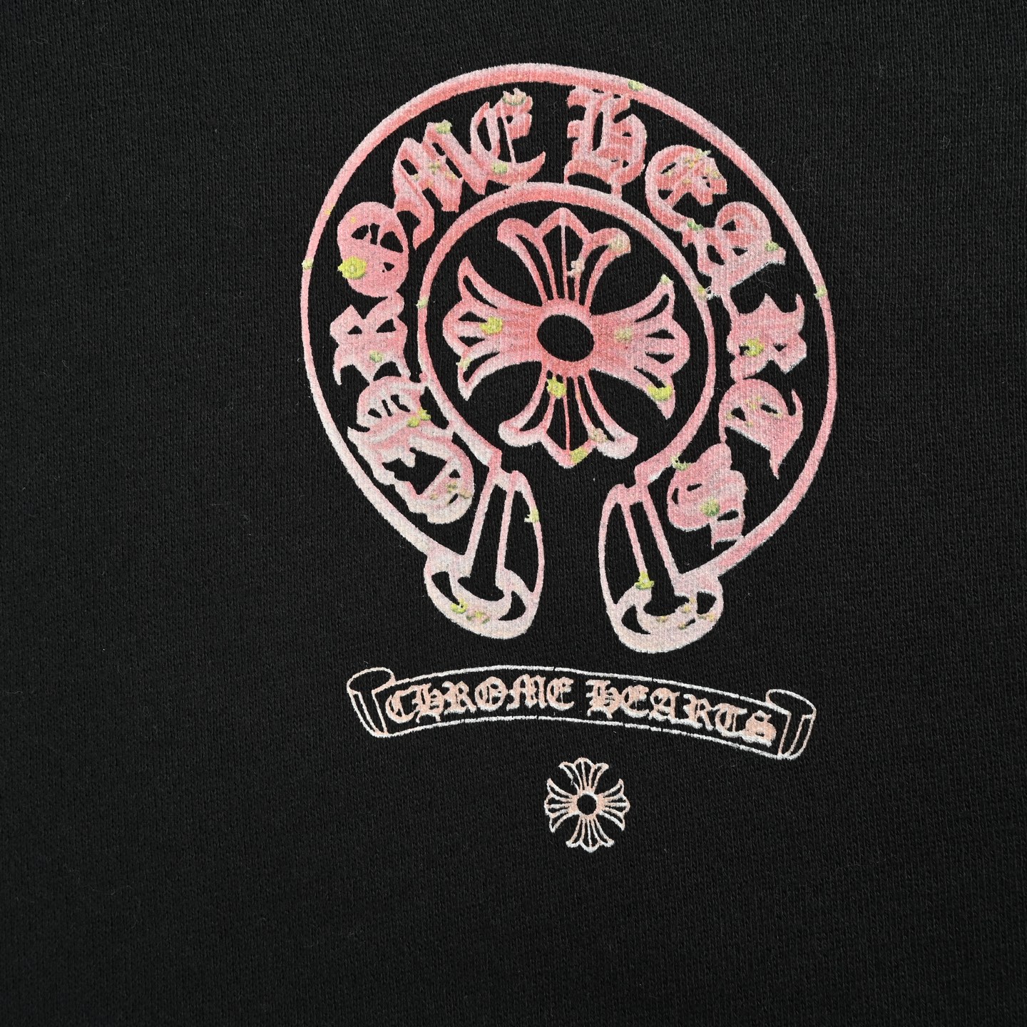Chrome Hearts/克罗心 草绿马蹄印花连帽卫衣-莆田鞋,莆田鞋货源,高仿鞋,高仿鞋货源,安福档口,莆田高仿鞋,莆田鞋批发,高仿鞋批发,莆田高仿运动鞋,高仿运动鞋,莆田运动鞋 Chrome Hearts/克罗心 草绿马蹄印花连帽卫衣