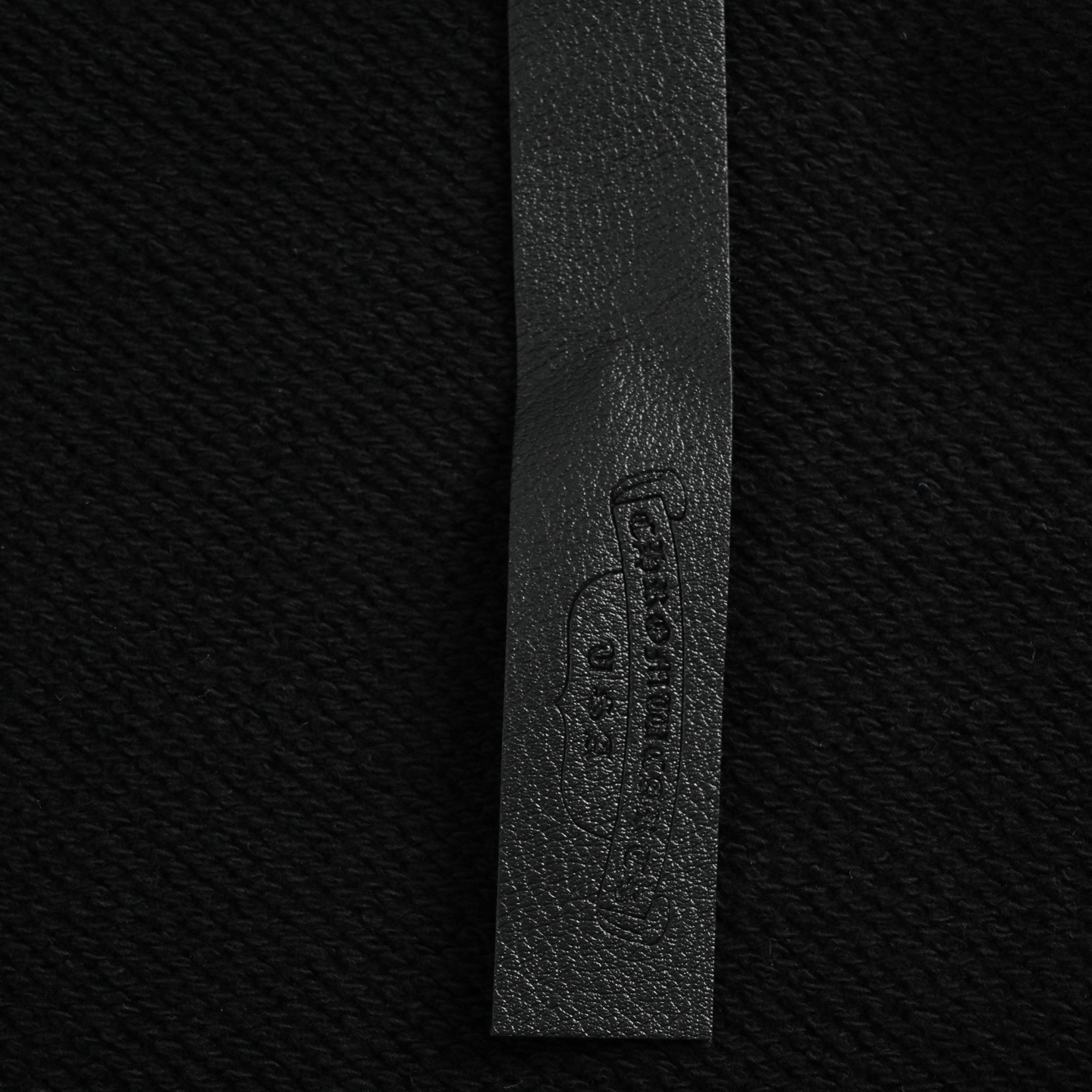 Chrome Hearts/克罗心 25Fw 重工做旧新款涂鸦拉链外套 黑色