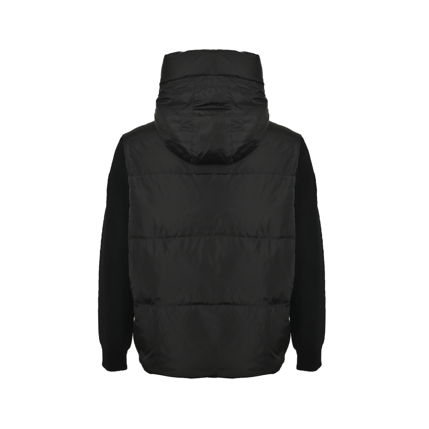 Canada Goose/加拿大鹅 25Fw 袖标针织拼接连帽羽绒服
