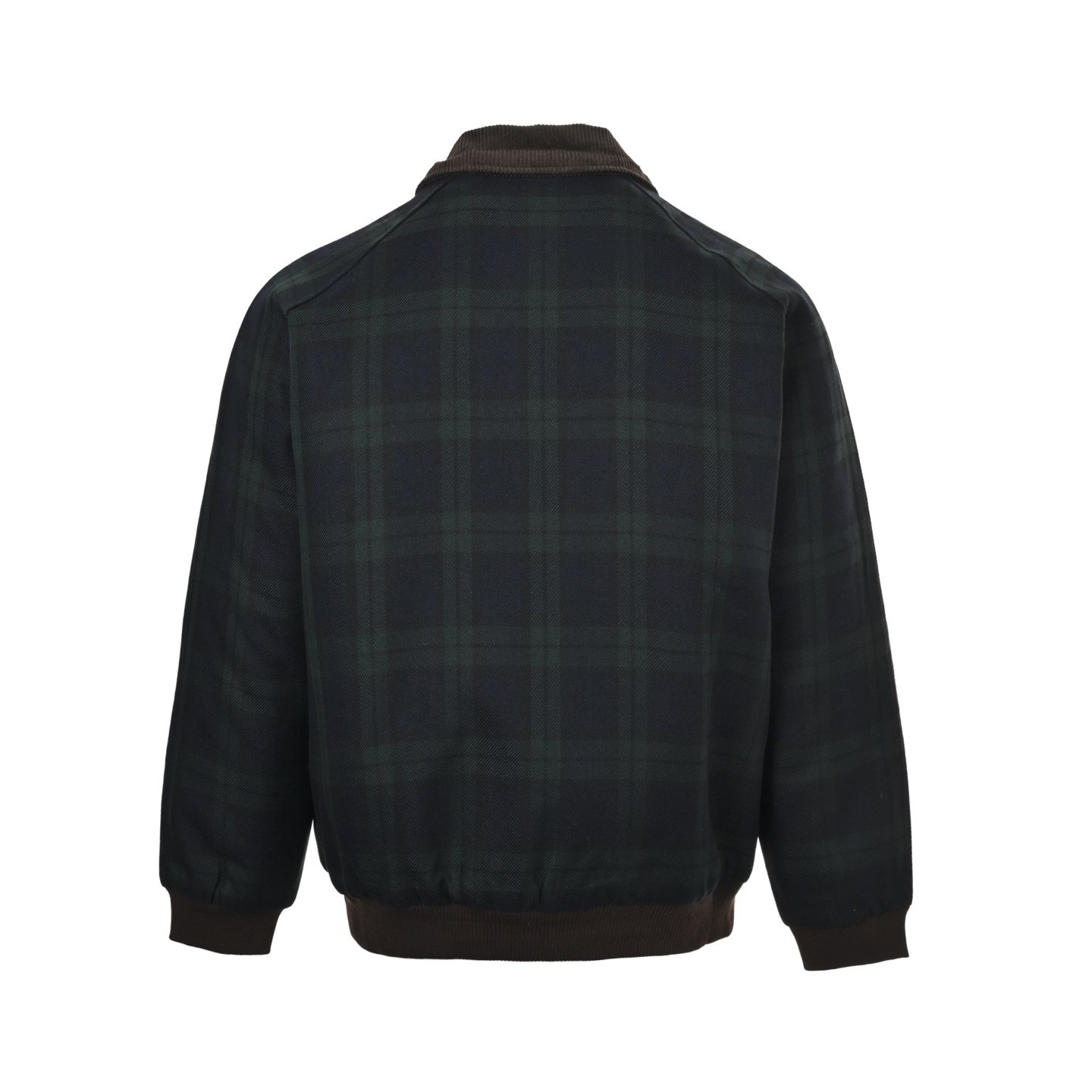 Miu Miu 25Fw Miu小标暗绿格纹棉服外套