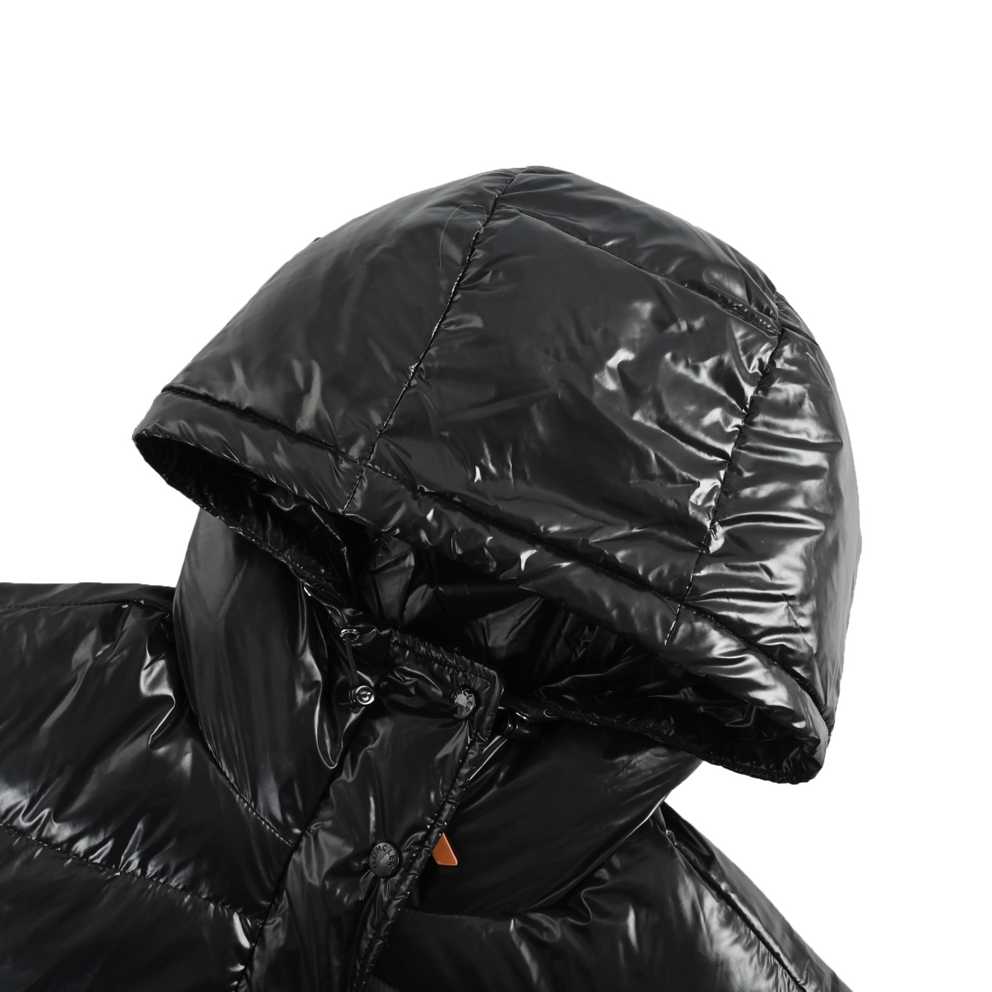 Moncler/蒙口 Bellevue女士长款连帽羽绒服 卡其色黑色