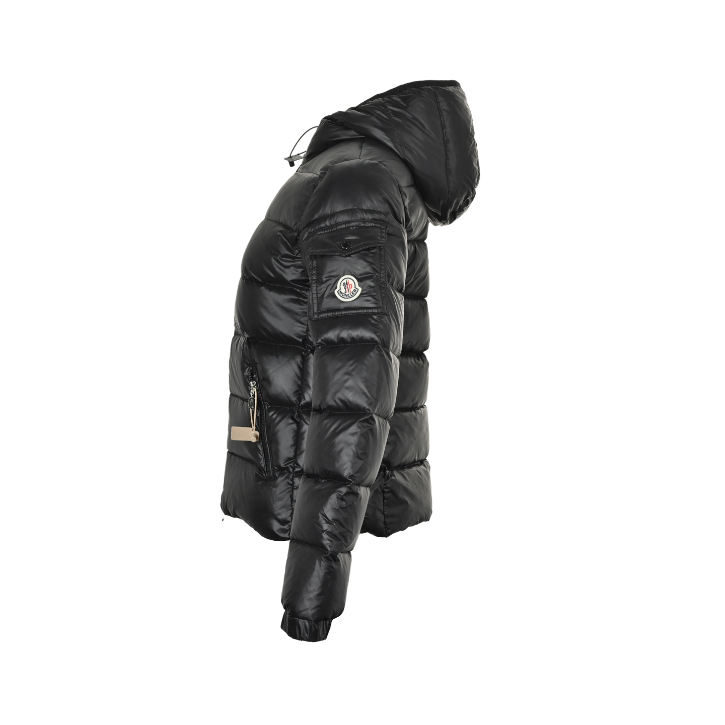 Moncler/蒙口 织带帽女款羽绒服 黑色 白色 粉色-莆田鞋,莆田鞋货源,高仿鞋,高仿鞋货源,安福档口,莆田高仿鞋,莆田鞋批发,高仿鞋批发,莆田高仿运动鞋,高仿运动鞋,莆田运动鞋 Moncler/蒙口 织带帽女款羽绒服 黑色 白色 粉色