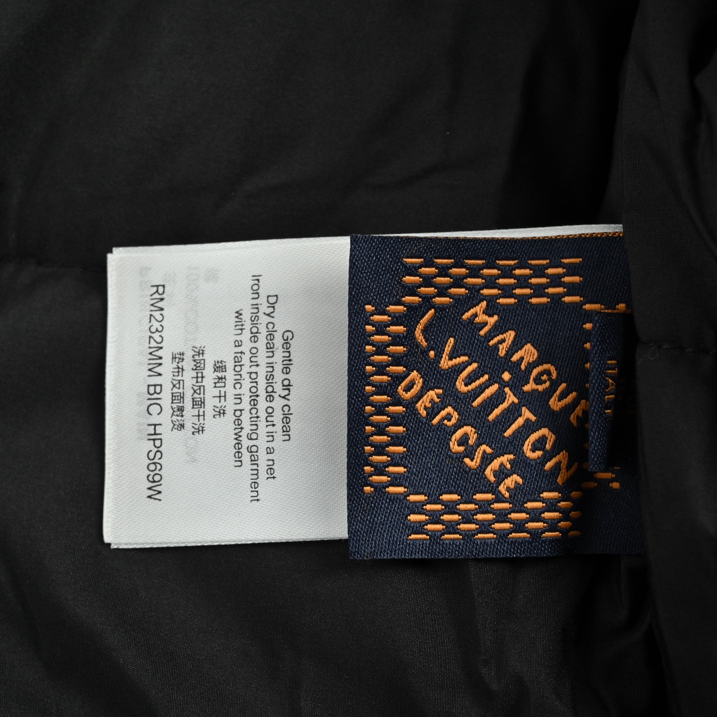 Louis Vuitton/路易威登 口袋满印老花连帽棉服外套